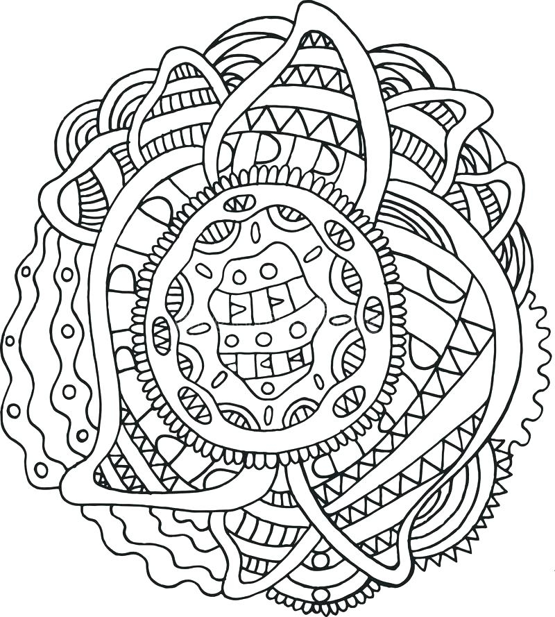 Mandala Meditation Coloring Pages At GetDrawings Free Download