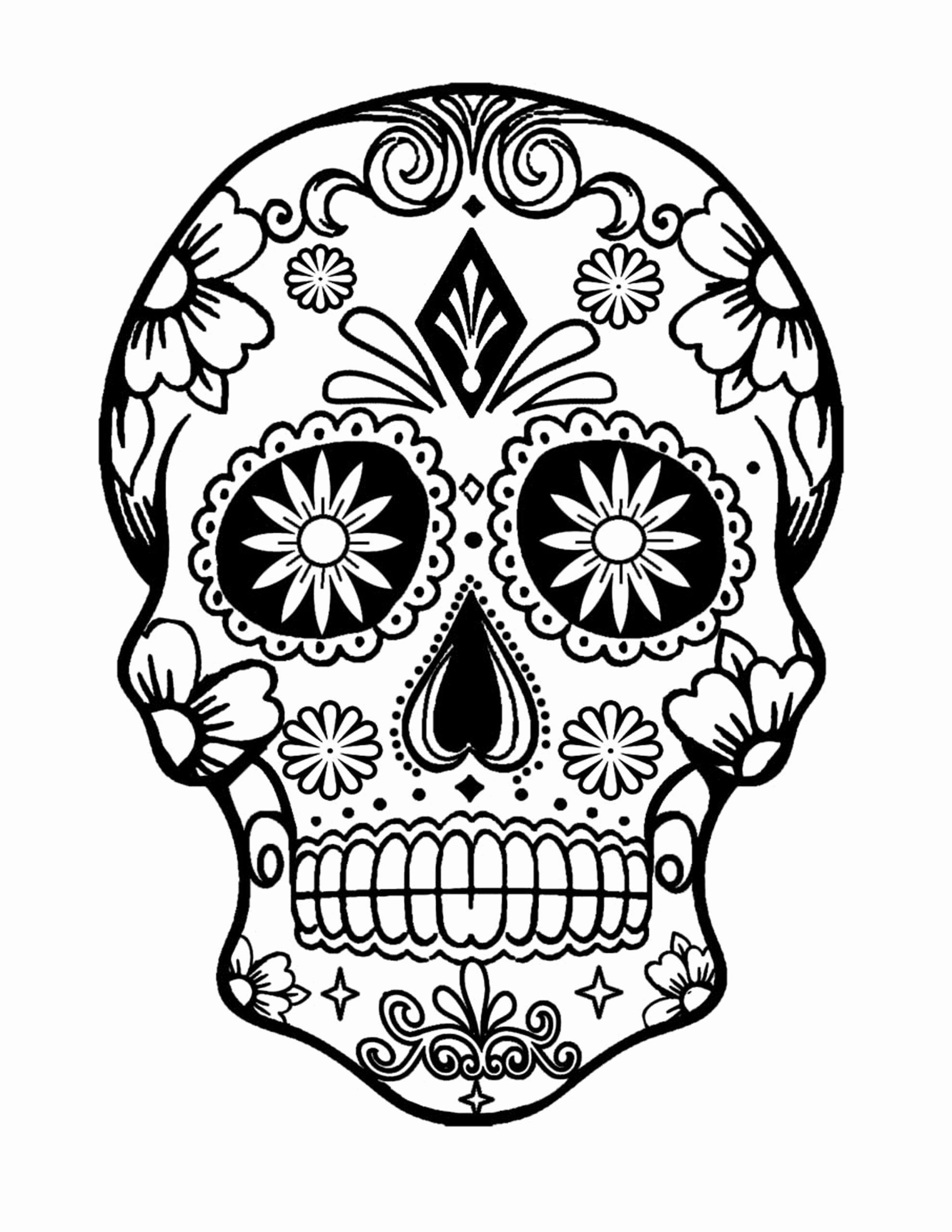 Mandala Skull Coloring Pages At GetColorings Free Printable Colorings Pages To Print And Color