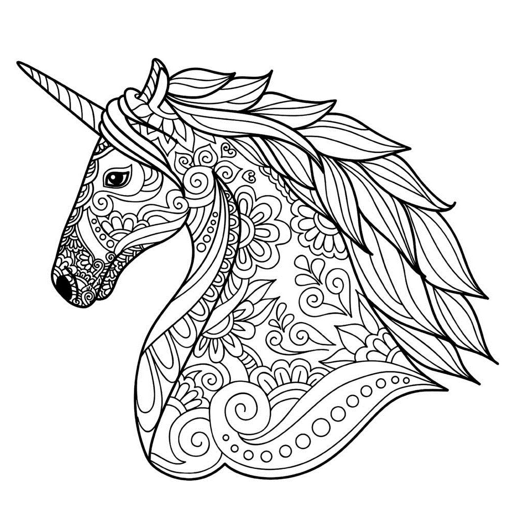 Mandala Unicorn Coloring Page Free Printable Coloring Pages For Kids