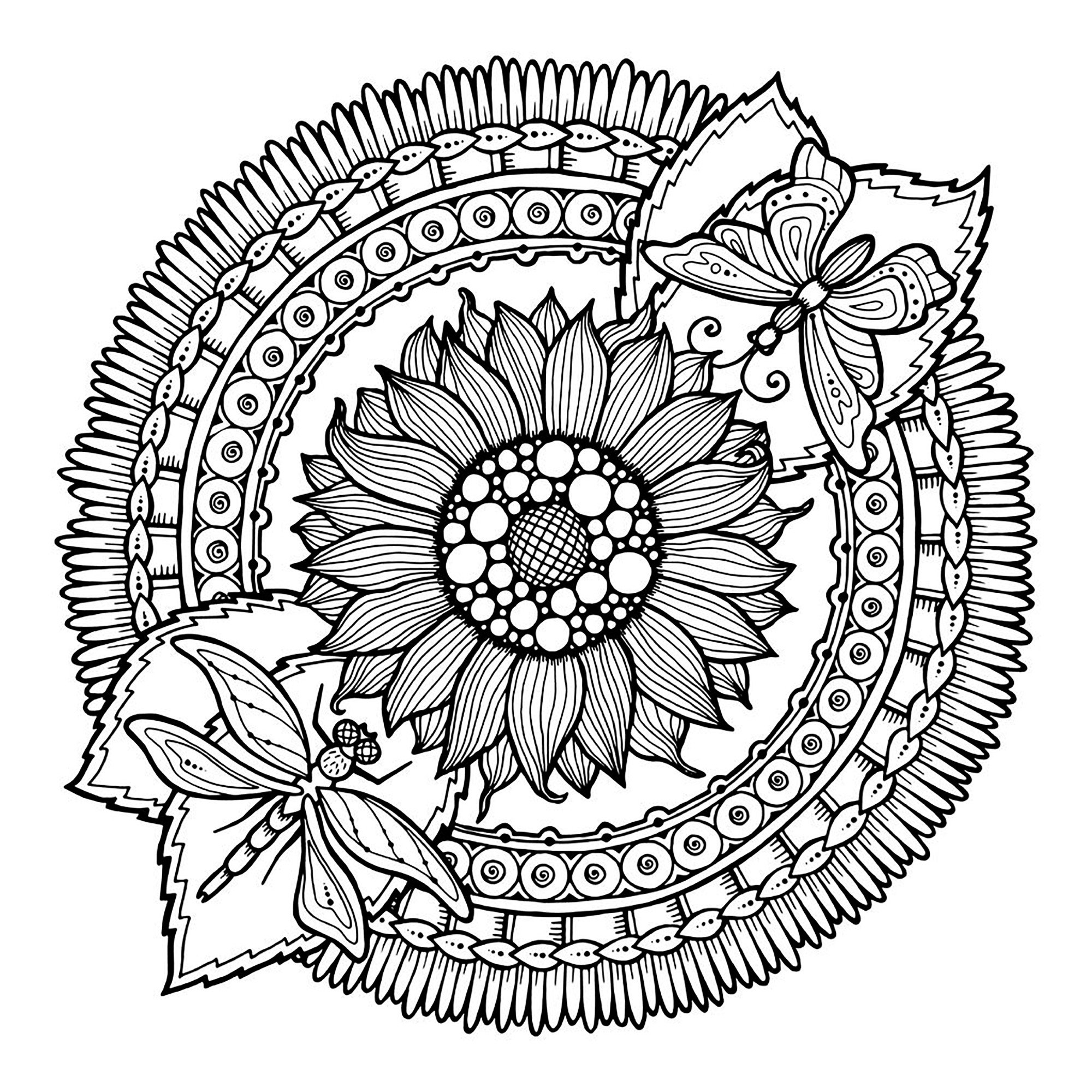 Free Mandala Coloring Pages