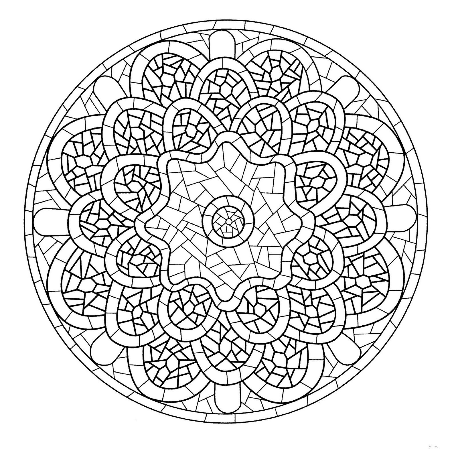 Mandalas Coloring Pages