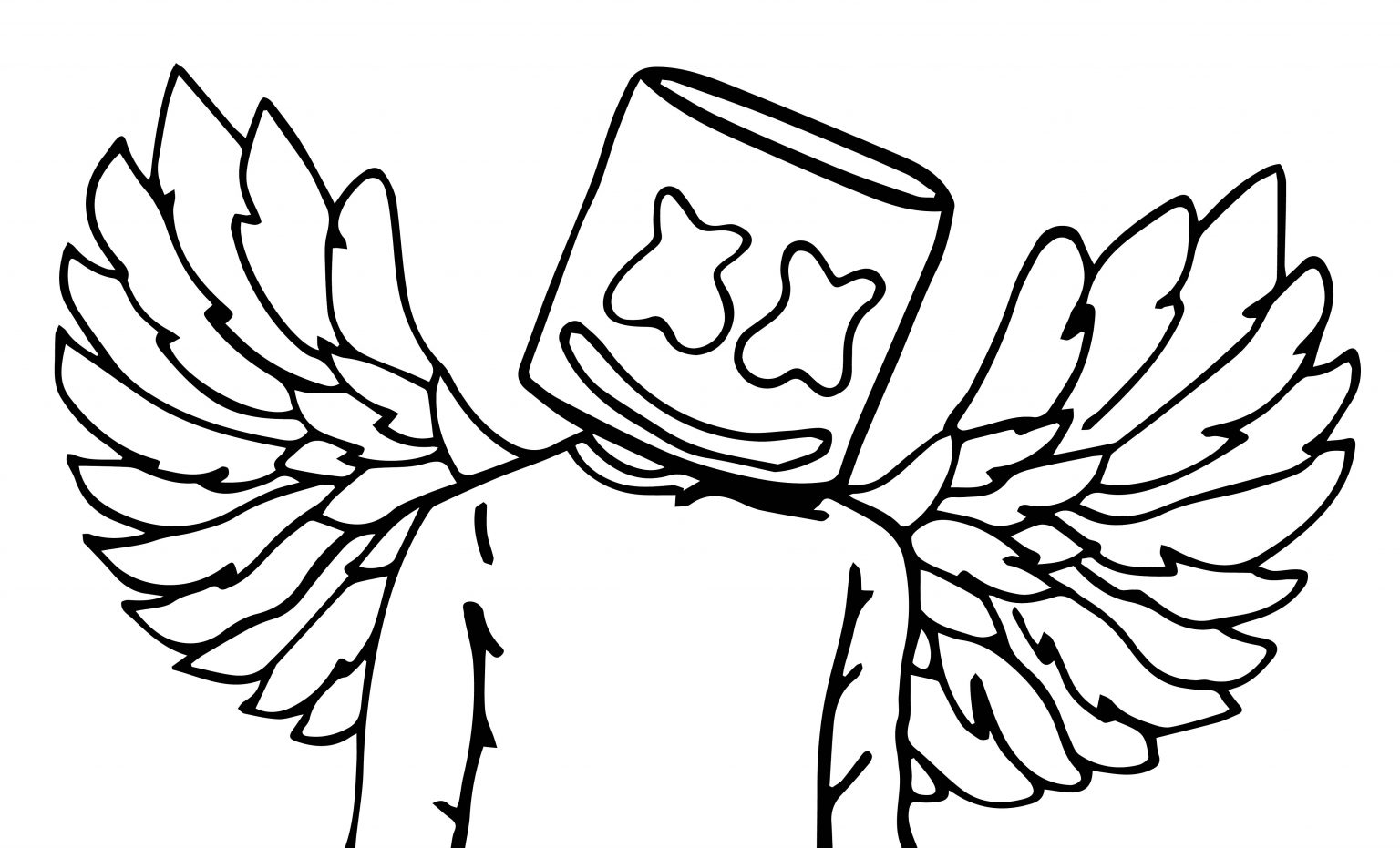 Marshmello Dj Coloring Pages Coloring Pages