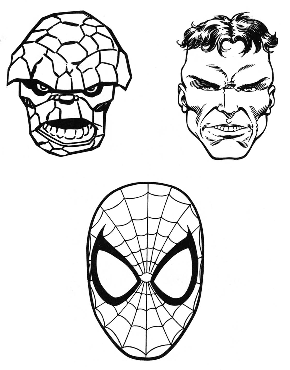Marvel Coloring Pages