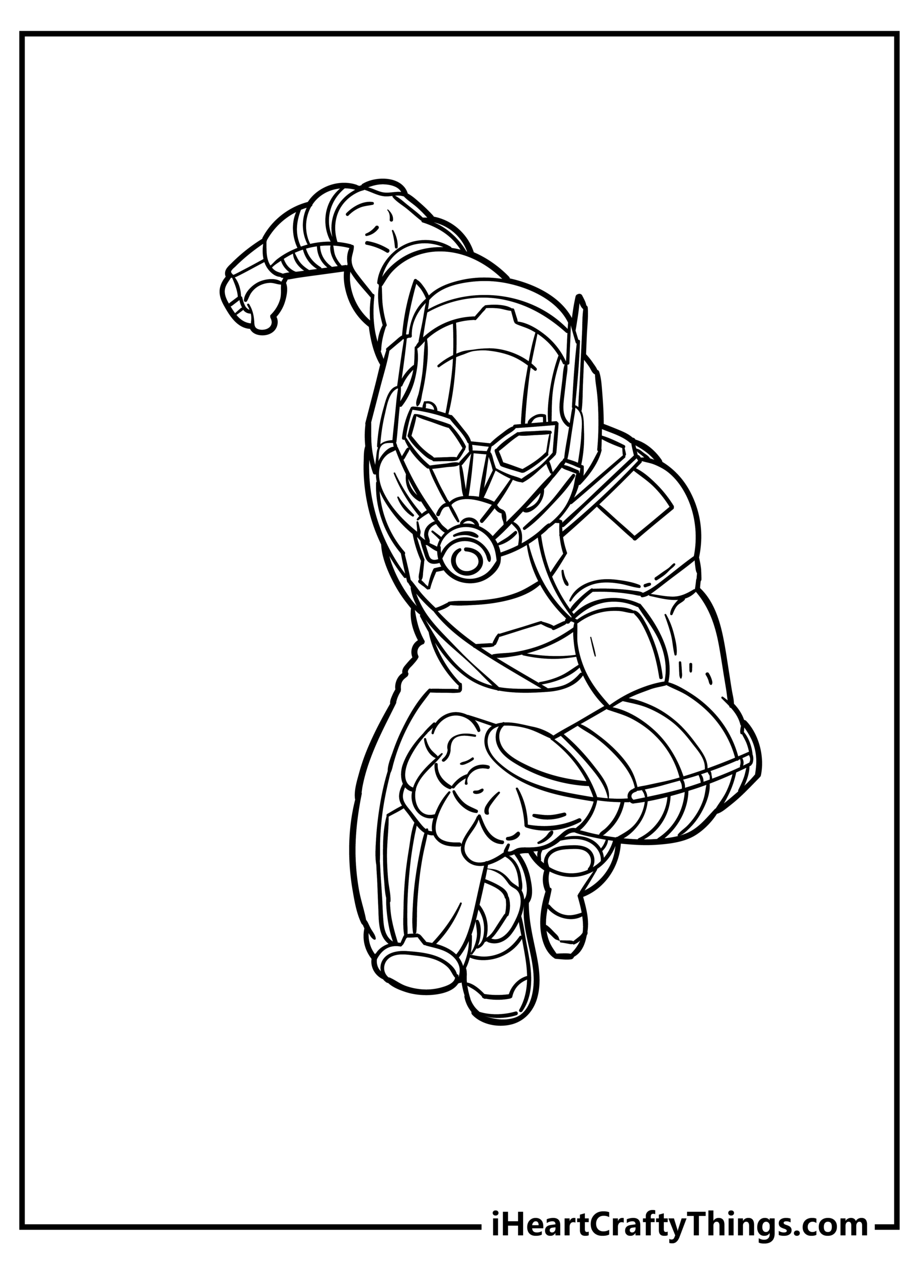 Marvel Superheroes Coloring Pages