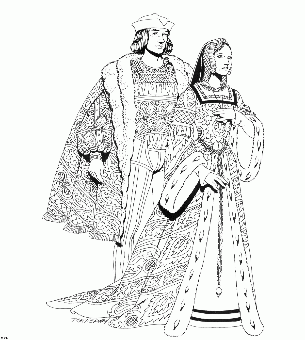 Medieval Coloring Pages To Download And Print For Free