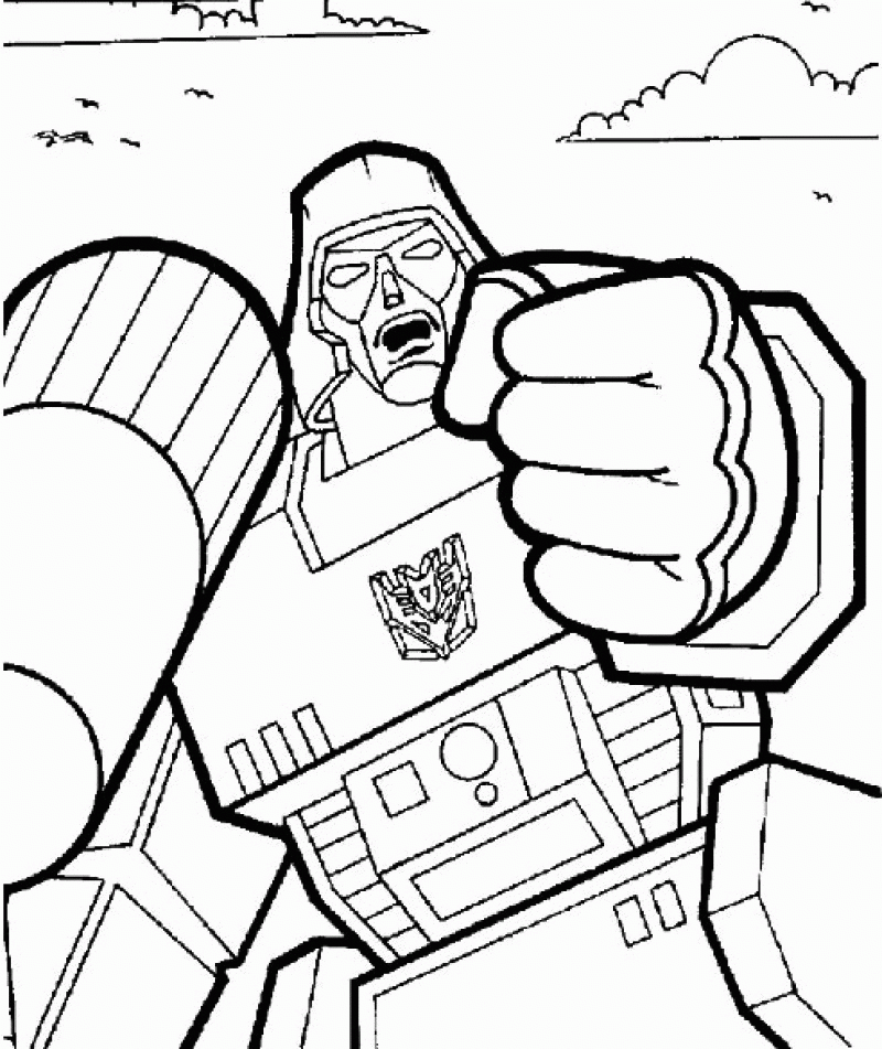 Megatron Coloring Pages Best Coloring Pages For Kids