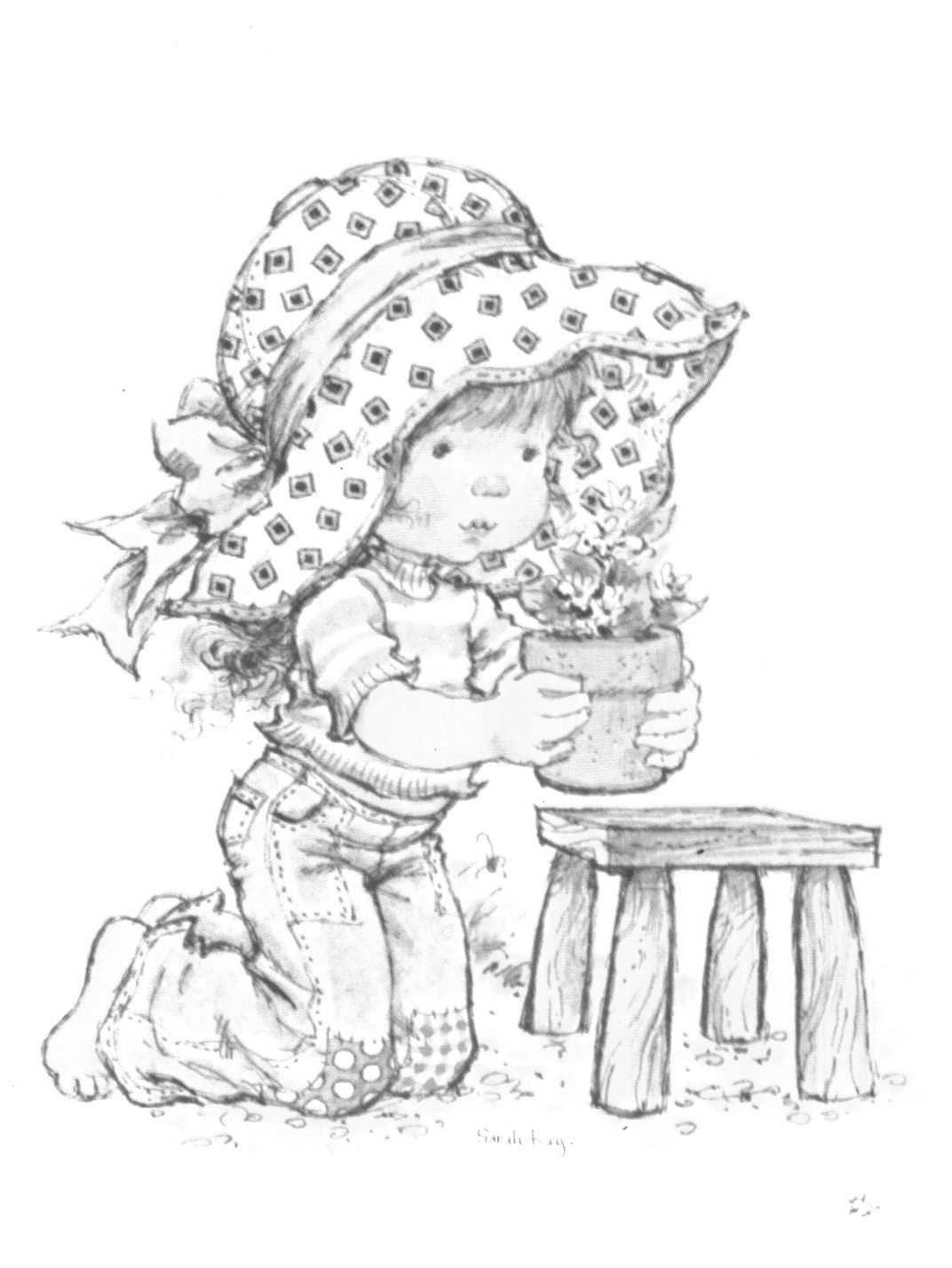 Mi Flor Sarah Kay Coloring Pages Coloring Books