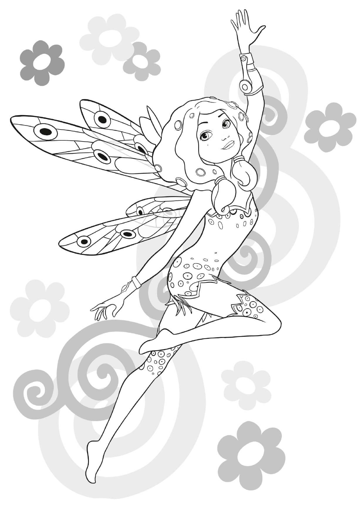 Mia And Me Coloring Pages Best Coloring Pages For Kids