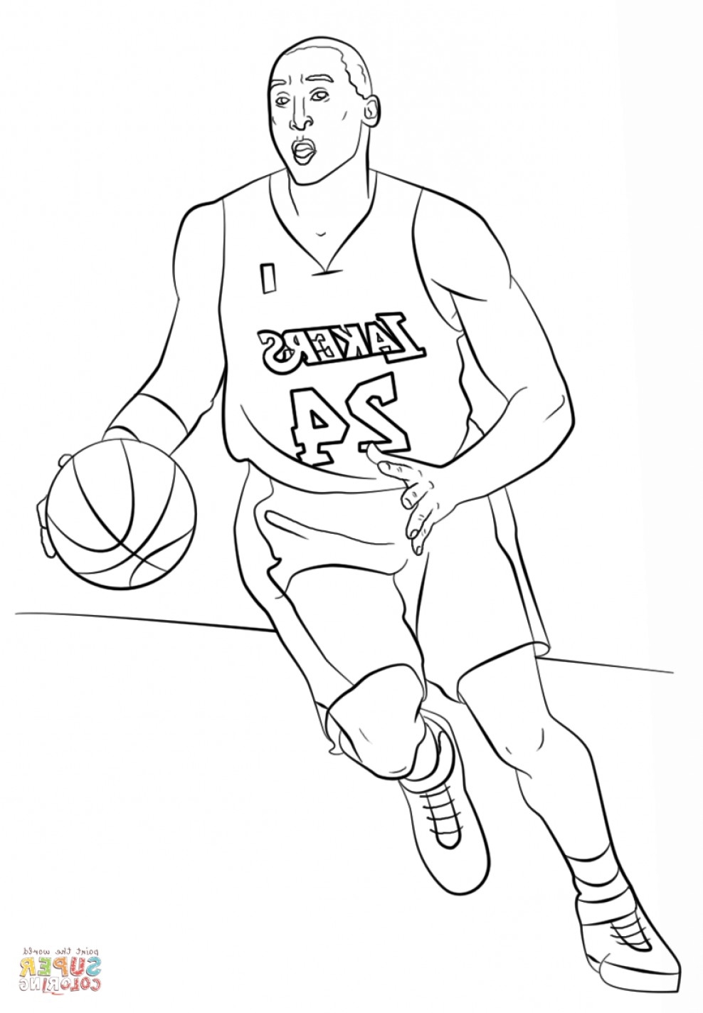 Michael Jordan Coloring Pages Printable