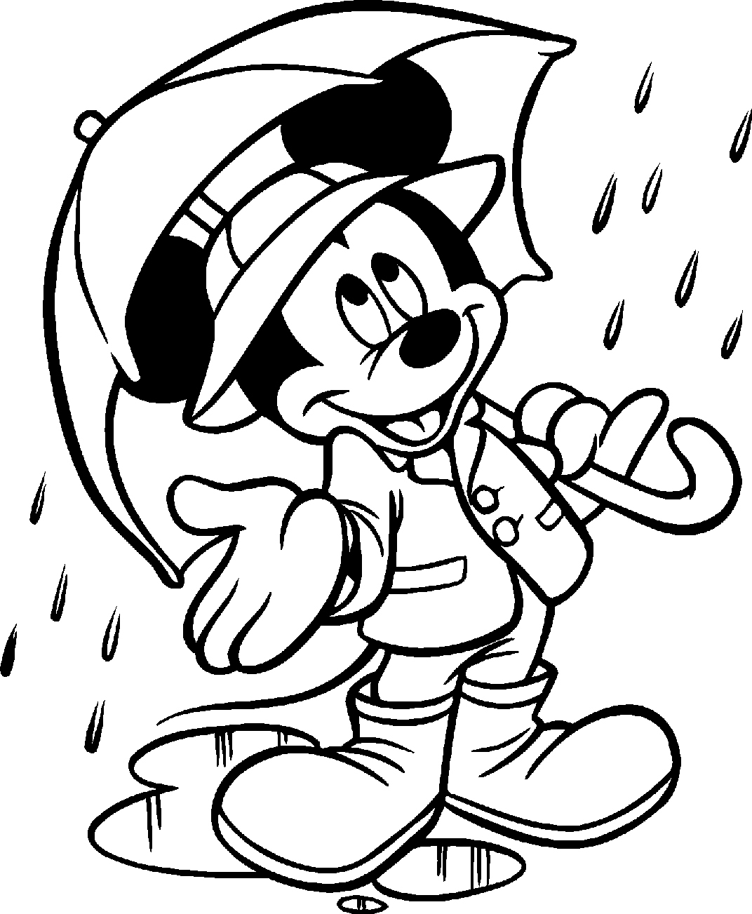 Mickey Mouse Coloring Pages Learn To Coloring