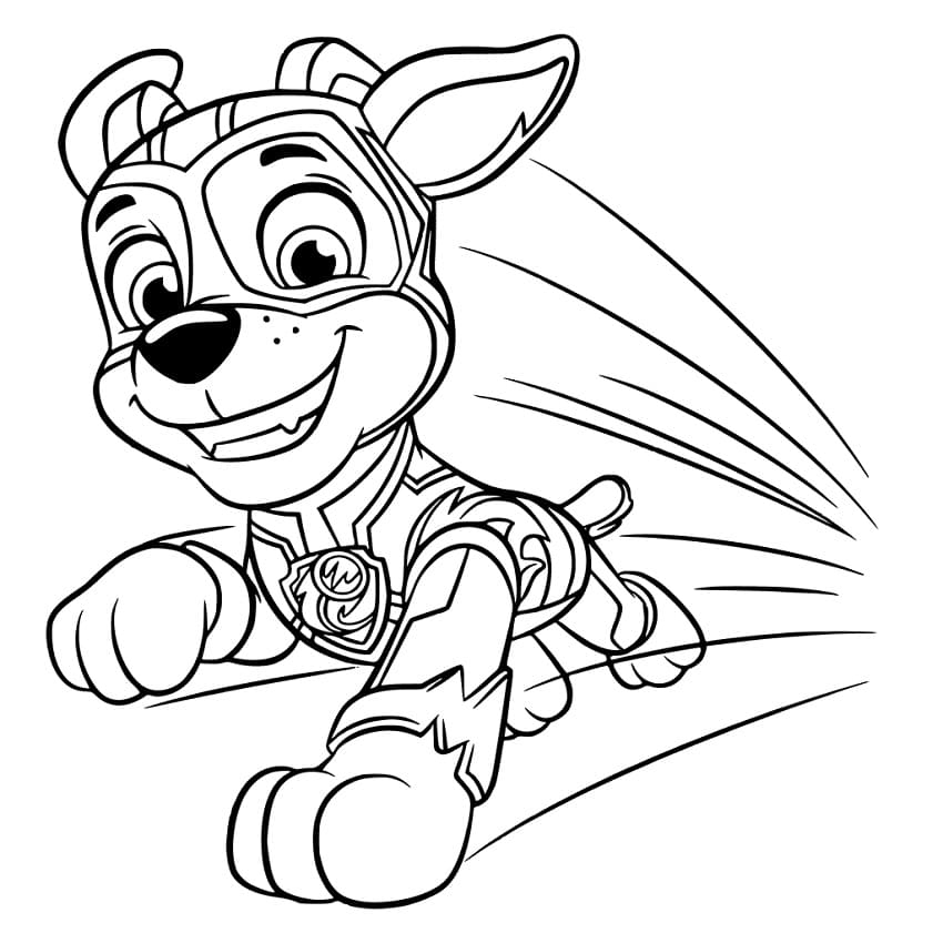 Mighty Pups Skye Coloring Page Free Printable Coloring Pages For Kids