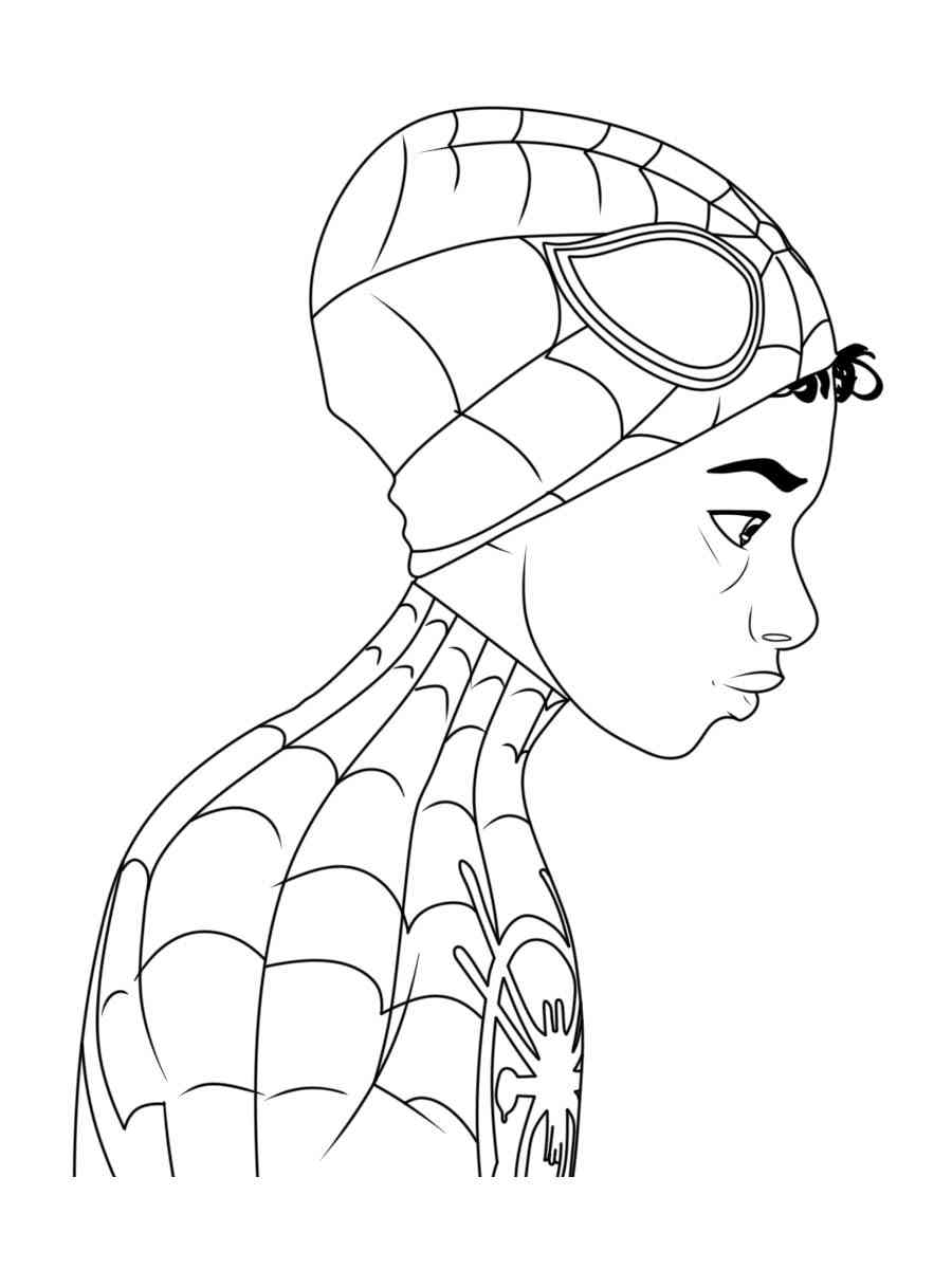 Miles Morales Coloring Pages