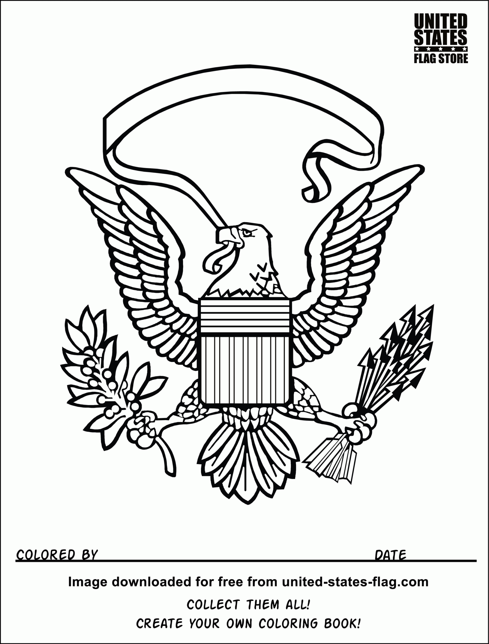 Coloring Pages Of Military Emblems