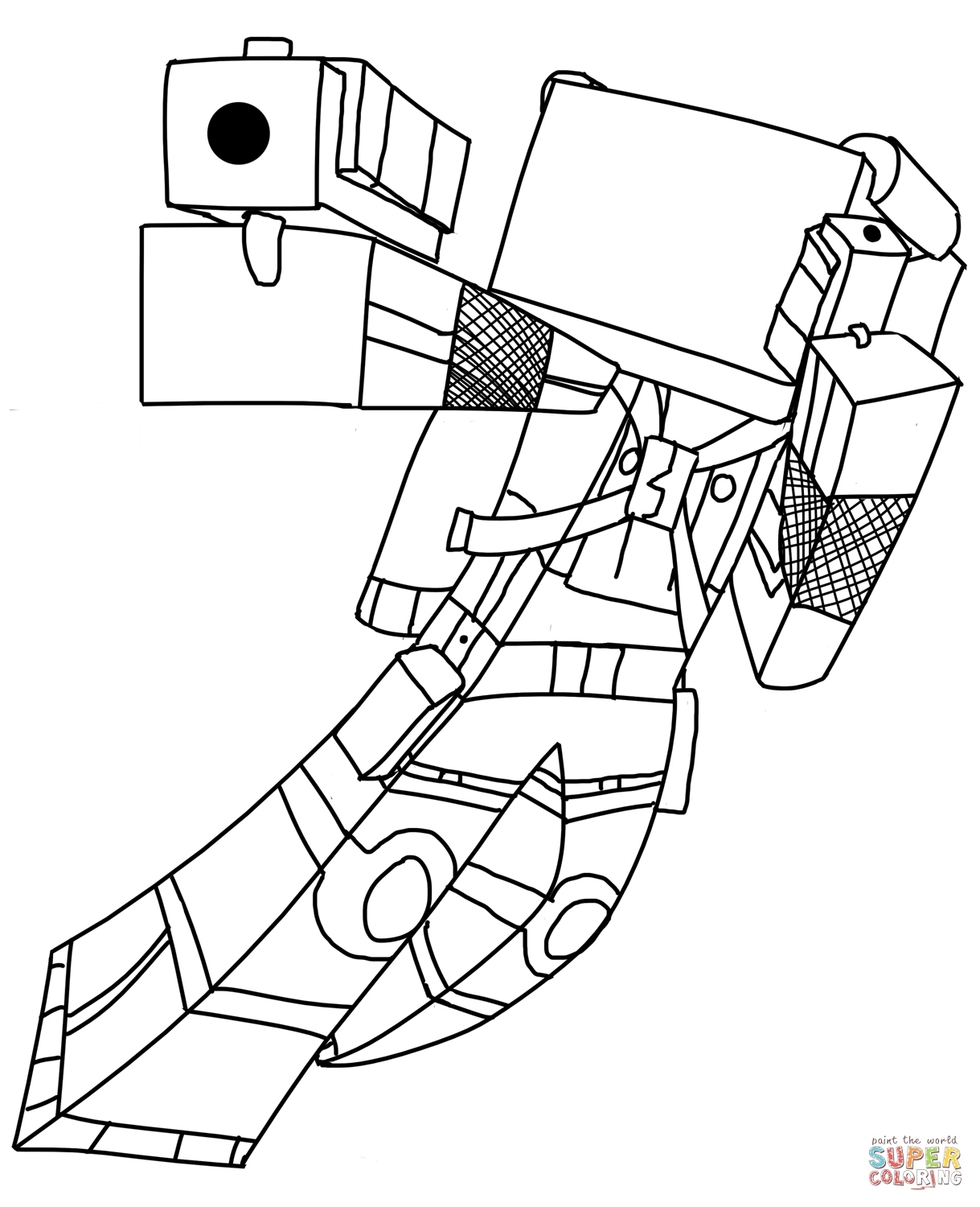 Dantdm Coloring Pages