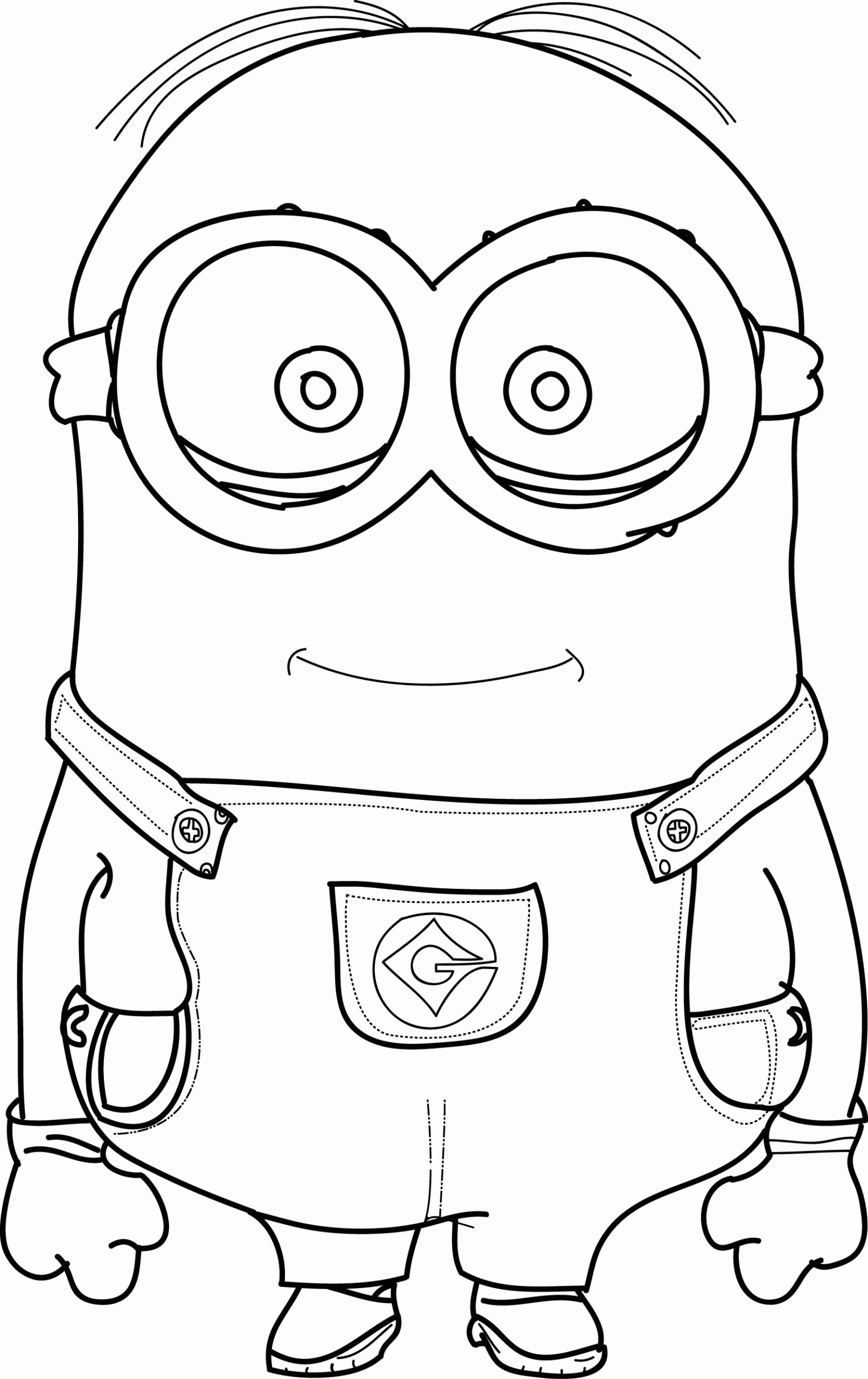 Minion Coloring Pages