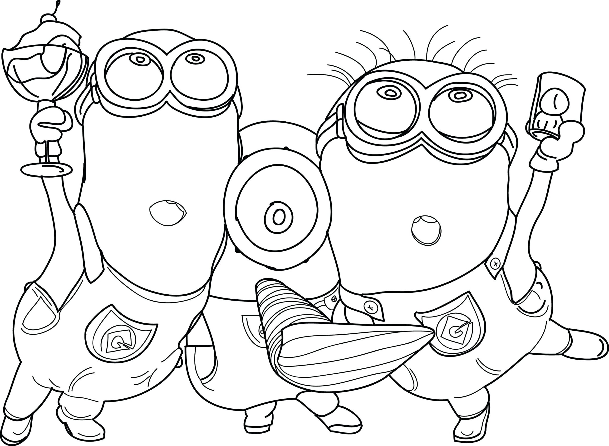 Minions Coloring Pages Pdf At GetColorings Free Printable Colorings Pages To Print And Color