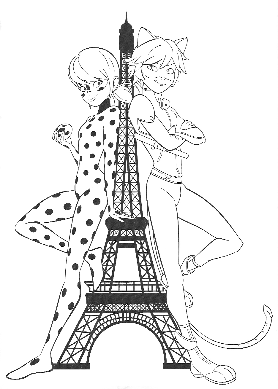 Miraculous Ladybug Cute Coloring Pages Coloring Pages