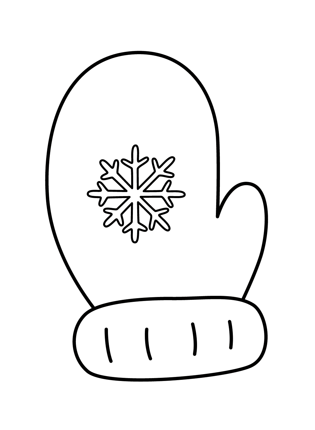 Mittens Coloring Pages Printable For Free Download