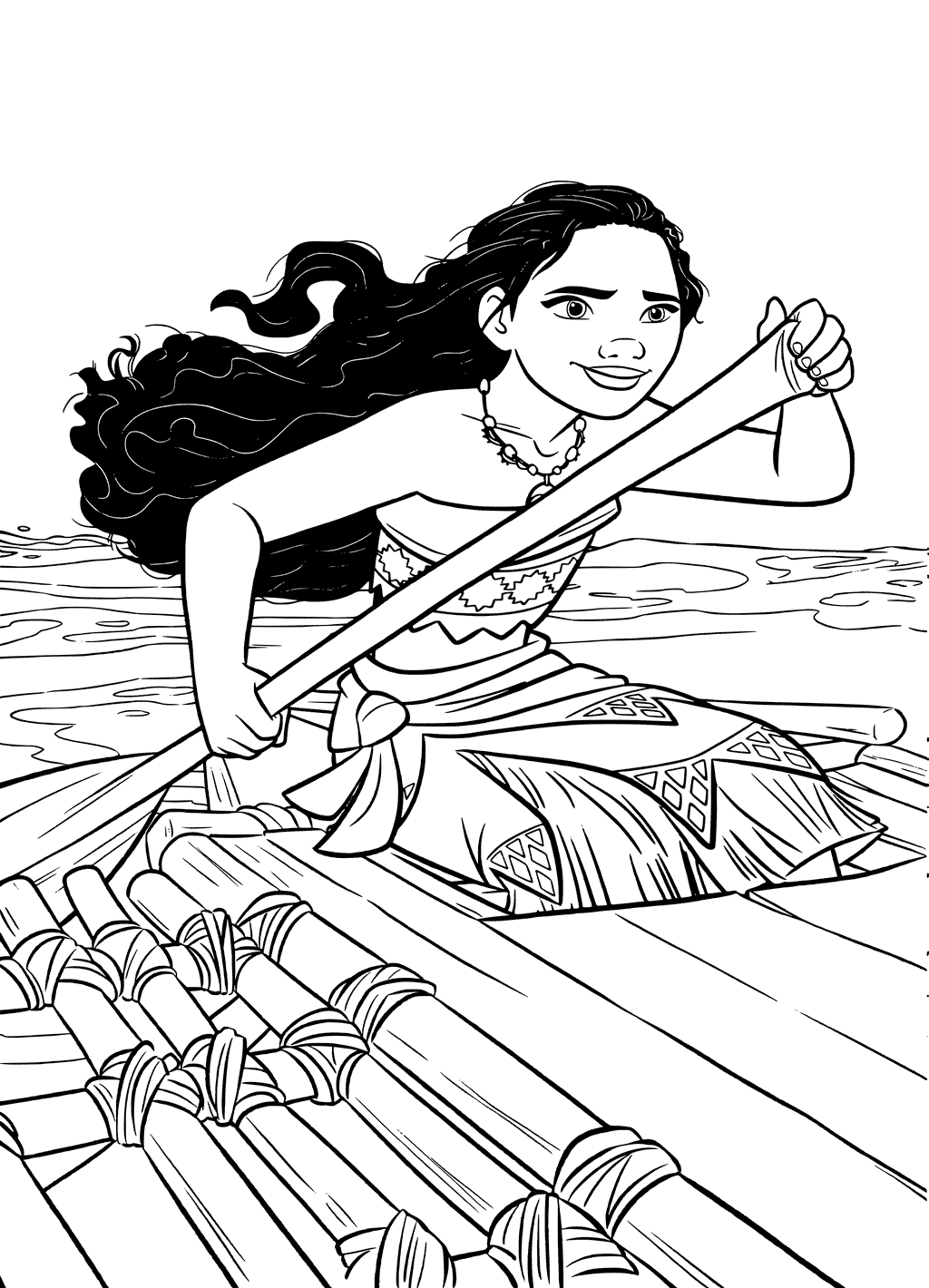 Moana Coloring Pages Free Unrestricted Forum Image Database