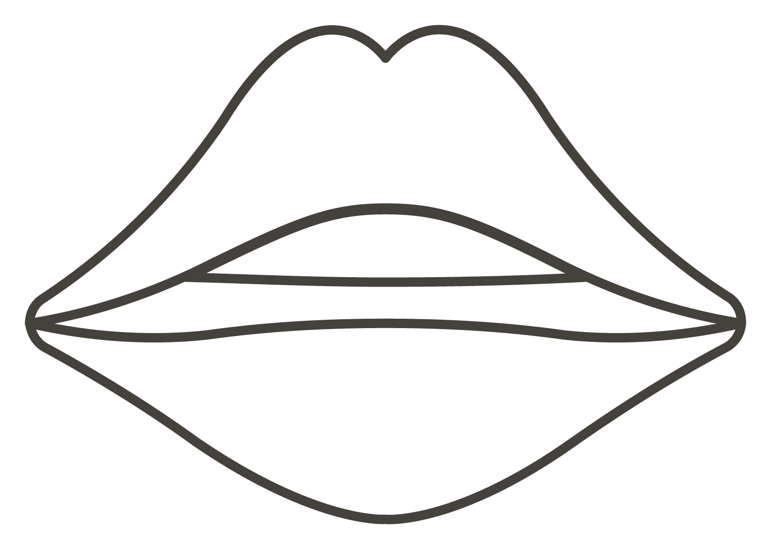 Mouth Coloring Page ColouringPages
