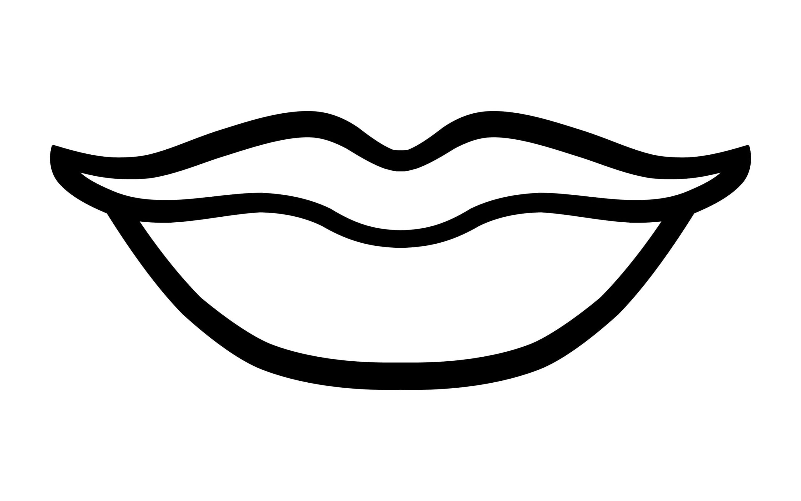 Mouth Coloring Pages