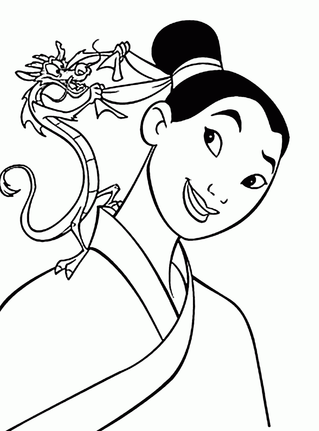 Mulan Coloring Pages To Download And Print For Free