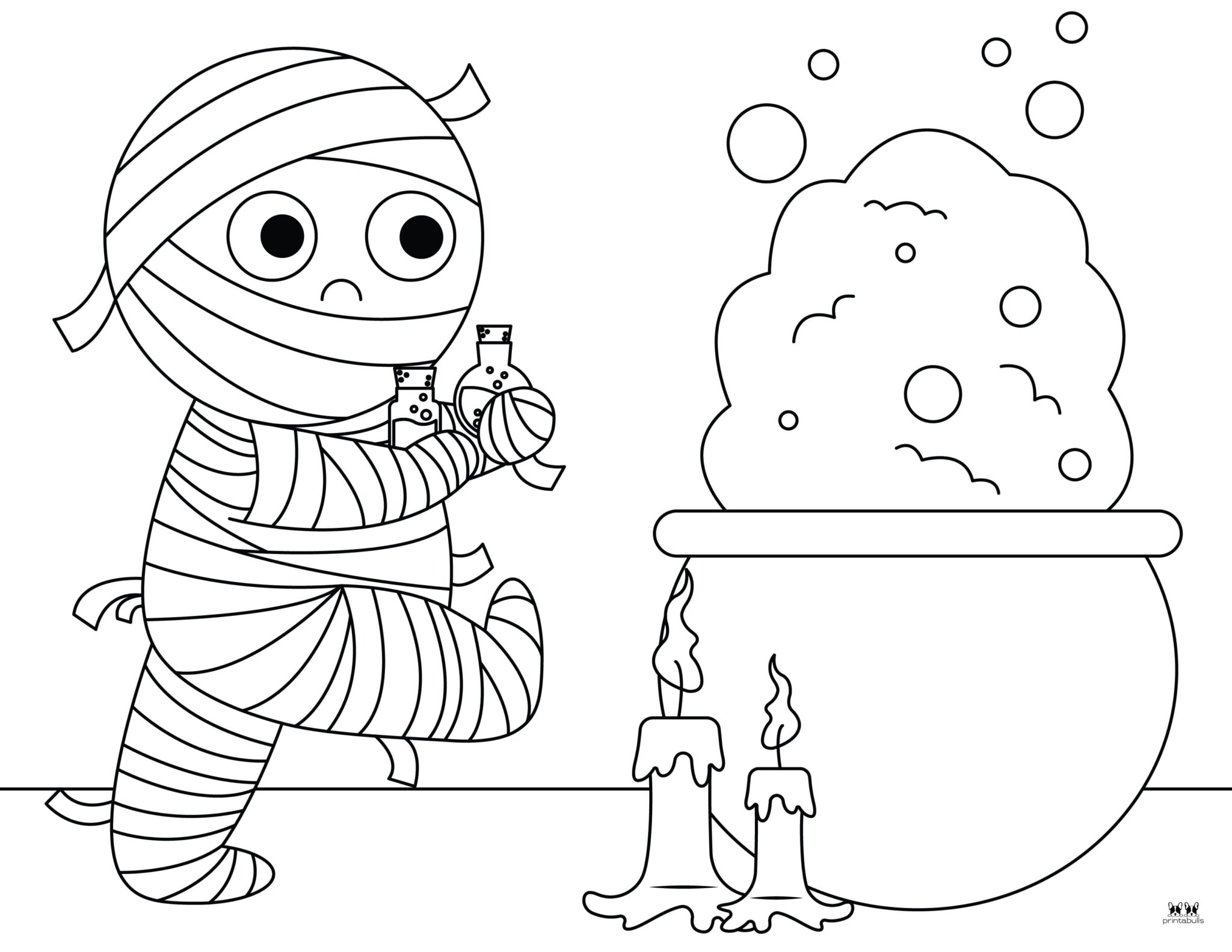 Mummy Coloring Pages Templates 25 FREE Pages Printabulls