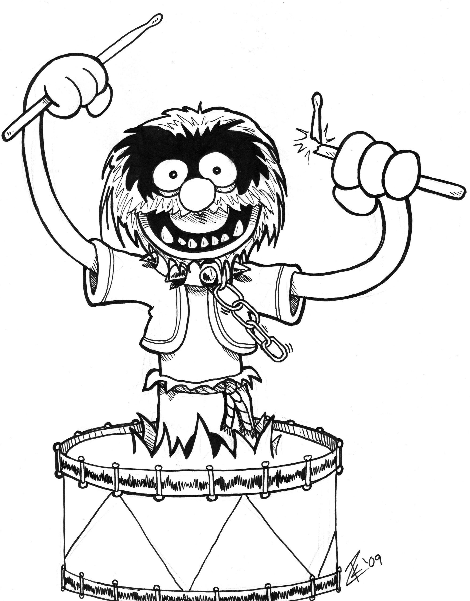 Muppet Coloring Pages