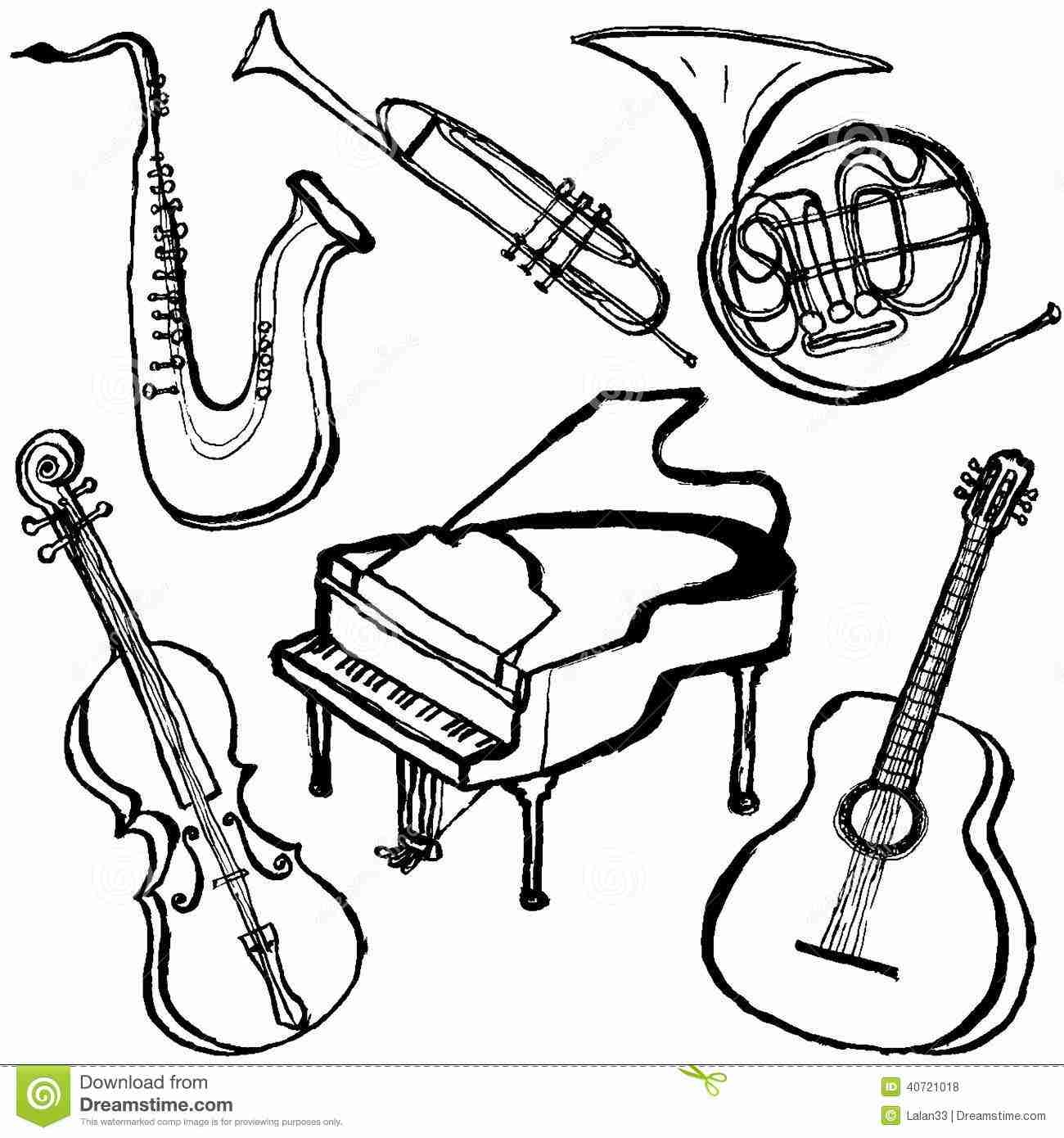 Musical Instruments Coloring Pages At GetColorings Free Printable Colorings Pages To Print