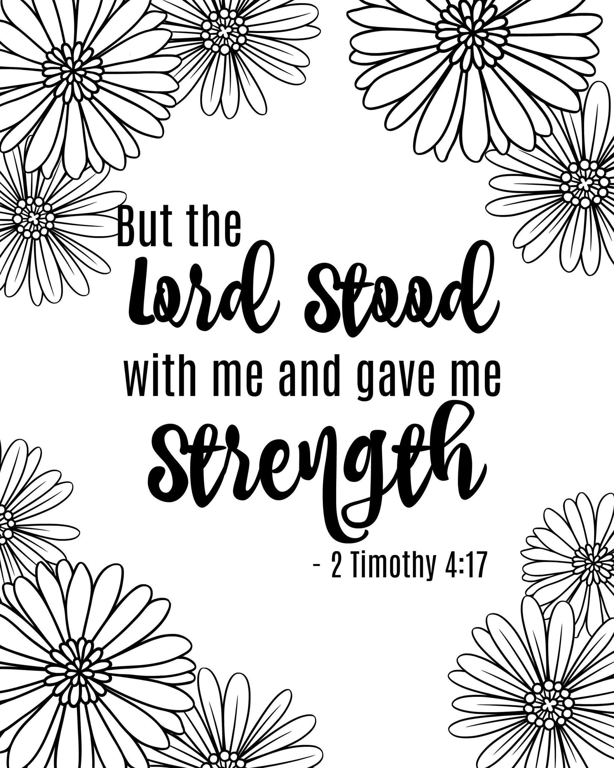 Bible Verse Coloring Pages
