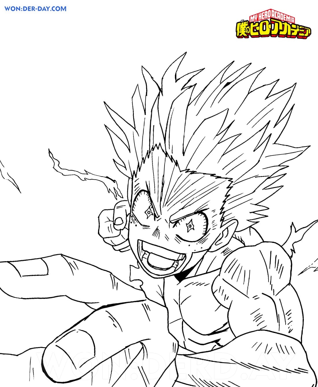 My Hero Academia Coloring Pages 100 Free Coloring Pages