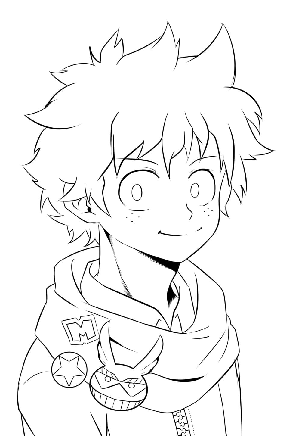 My Hero Academia Coloring Pages 100 Free Coloring Pages