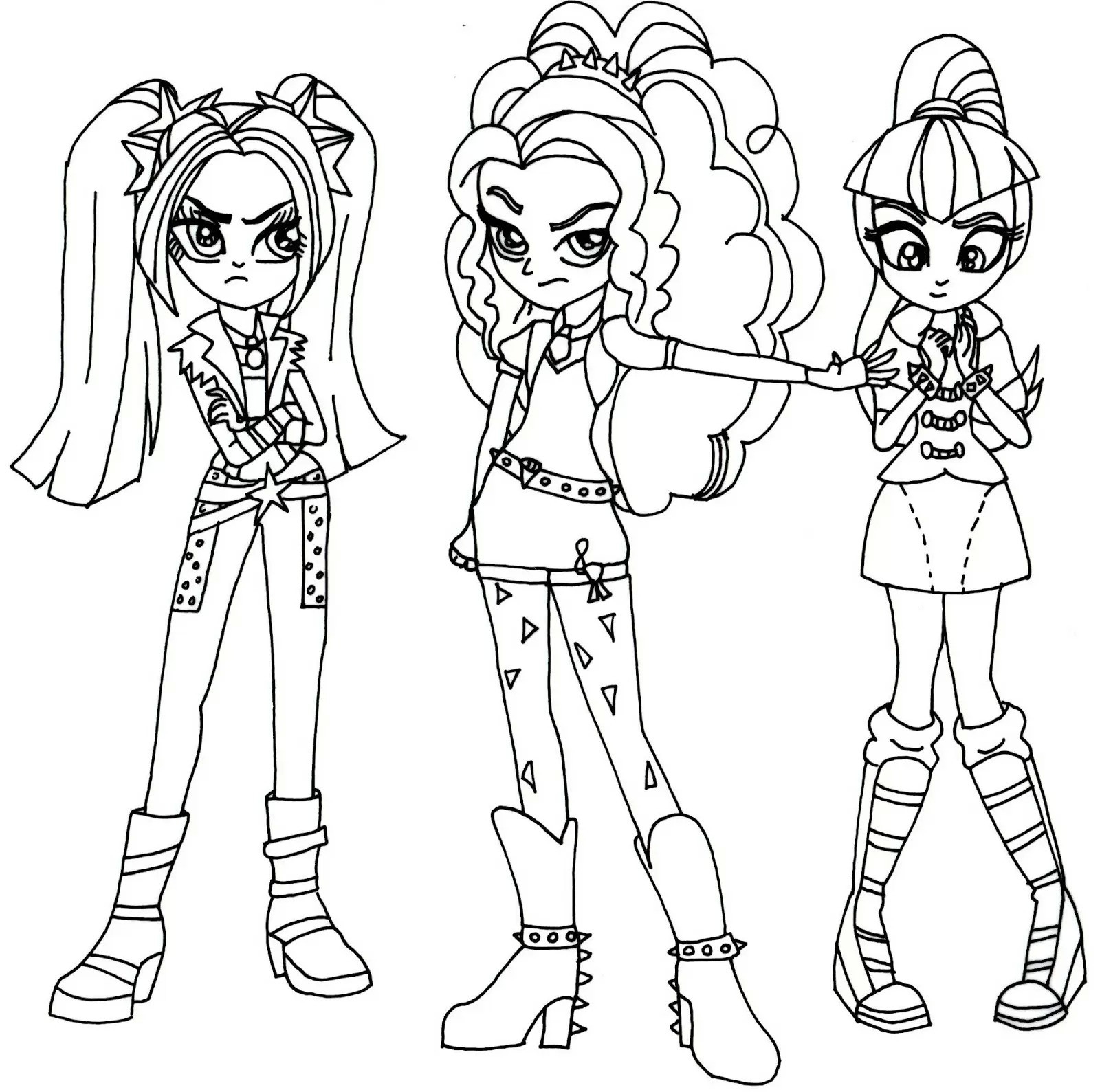 My Little Pony Coloring Pages Sunset Shimmer At GetDrawings Free Download