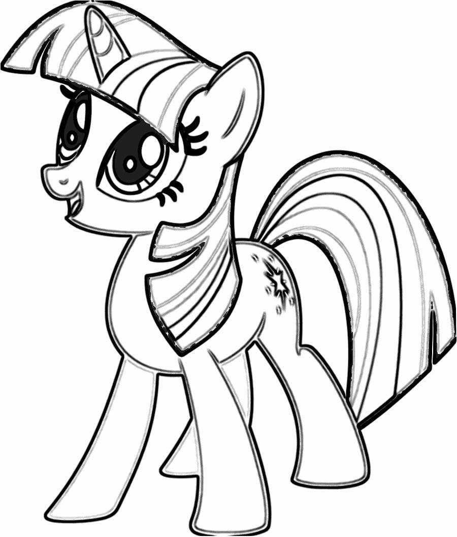 Twilight Sparkle Coloring Page
