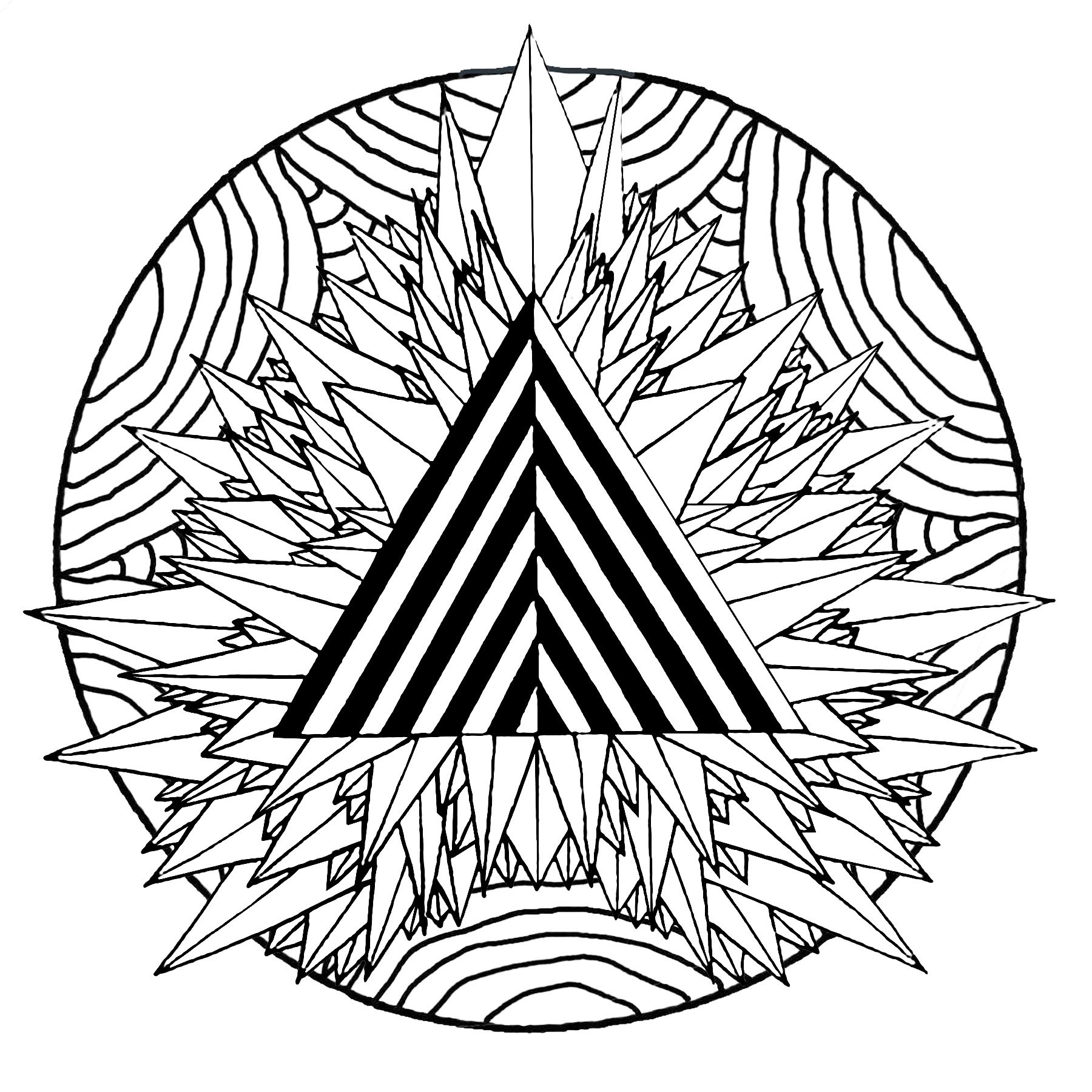 Printable Adult Coloring Pages Mystical