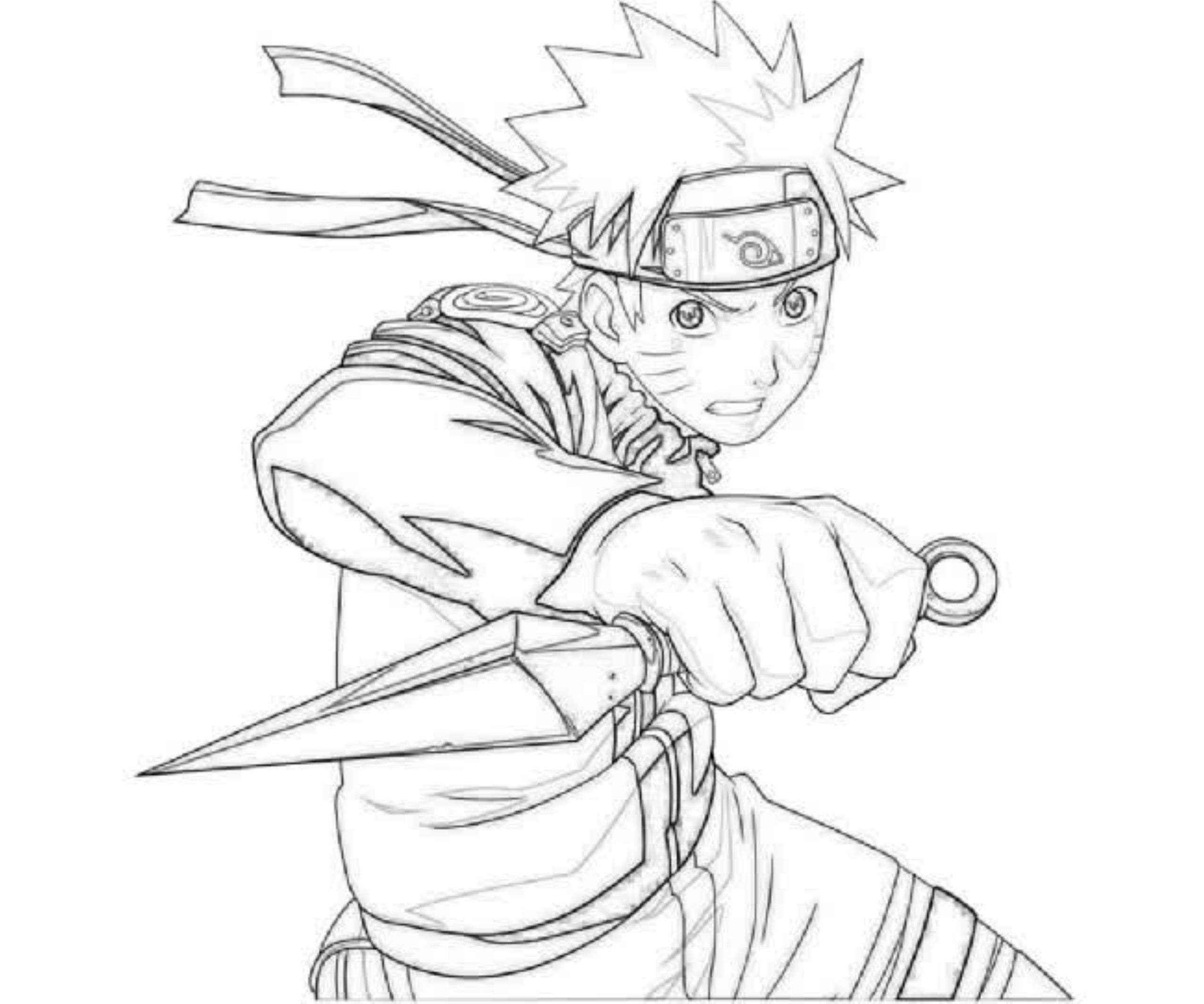 Naruto Coloring Pages To Print BestAppsForKids