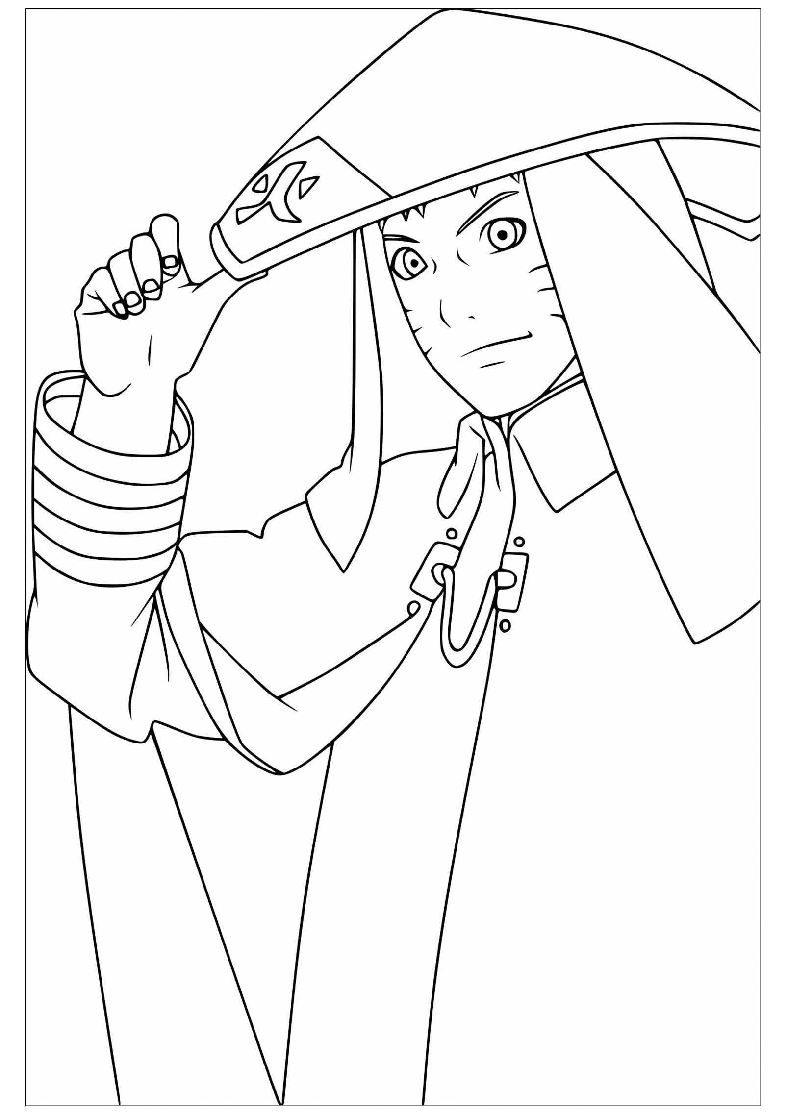 Naruto Naruto Coloring Pages For Kids