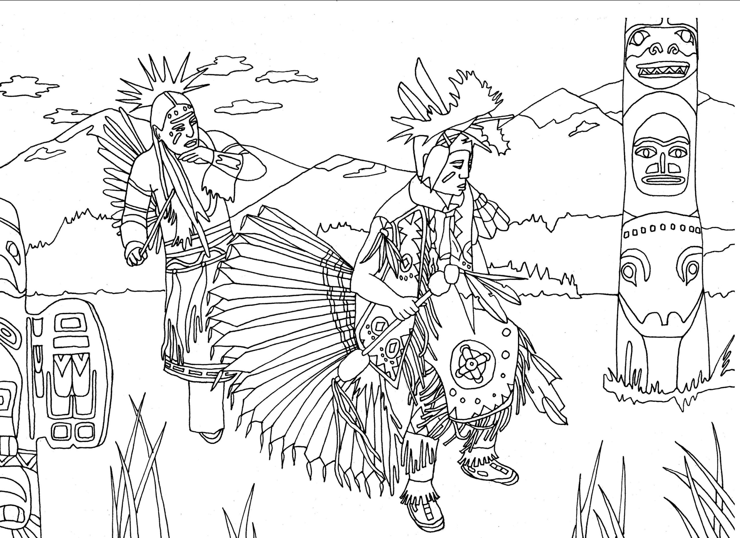 Native American Symbols Coloring Pages At GetColorings Free Printable Colorings Pages To