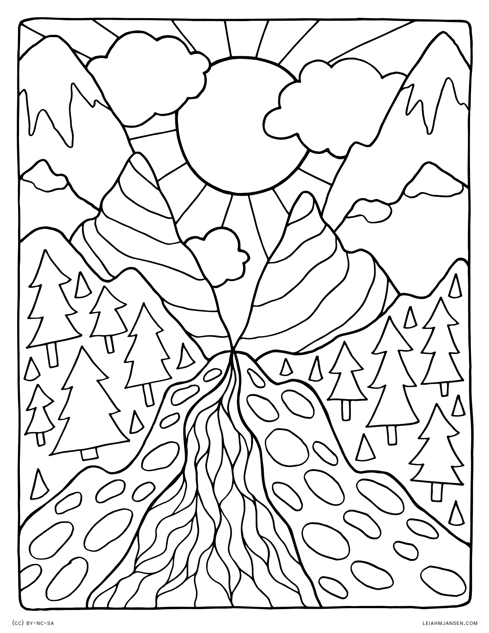 Nature Coloring Pages At GetColorings Free Printable Colorings Pages To Print And Color
