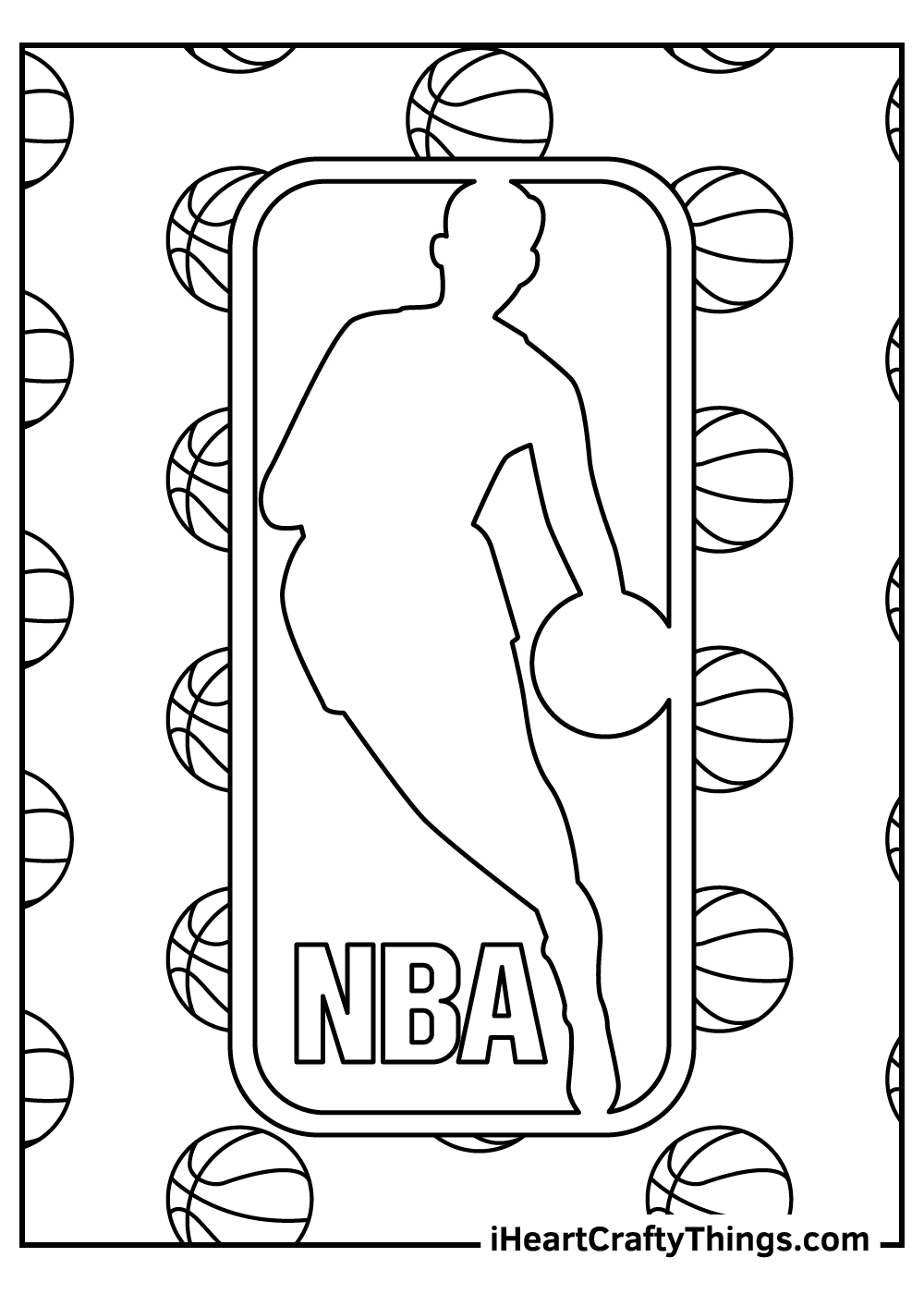 Basketball Coloring Pages
