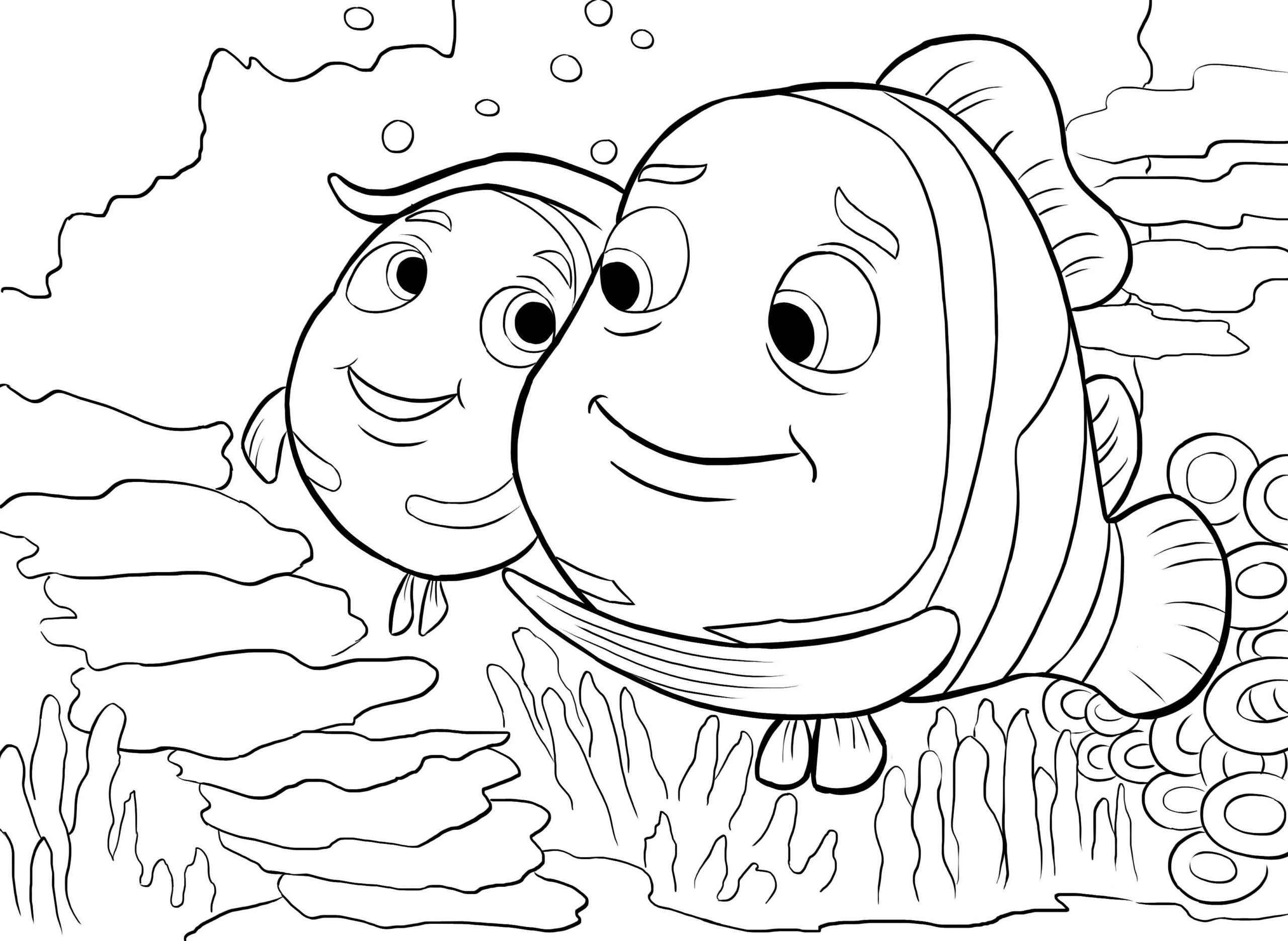 Nemo Coloring Pages