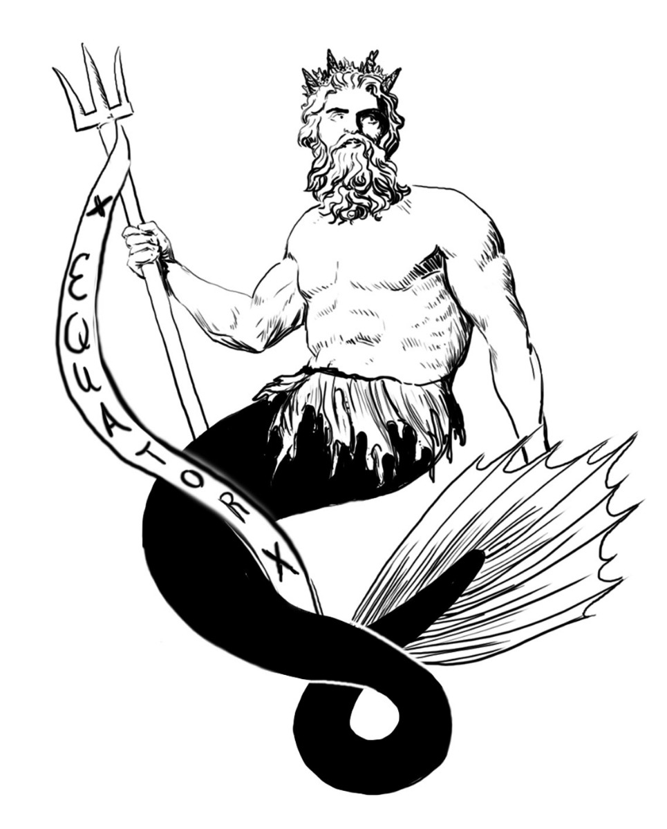 King Neptune Printable Coloring Pages