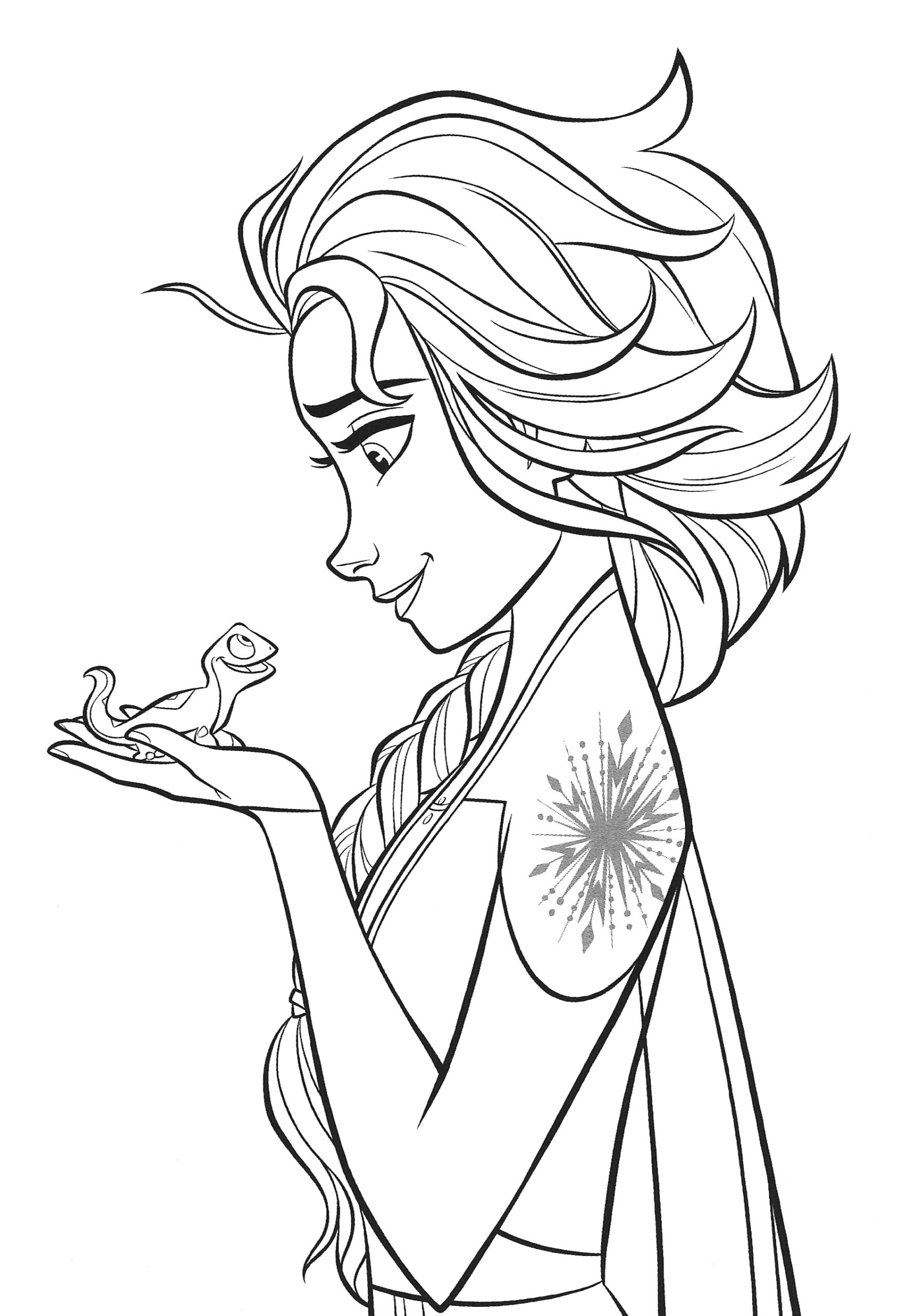 New Frozen 2 Coloring Pages With Elsa YouLoveIt