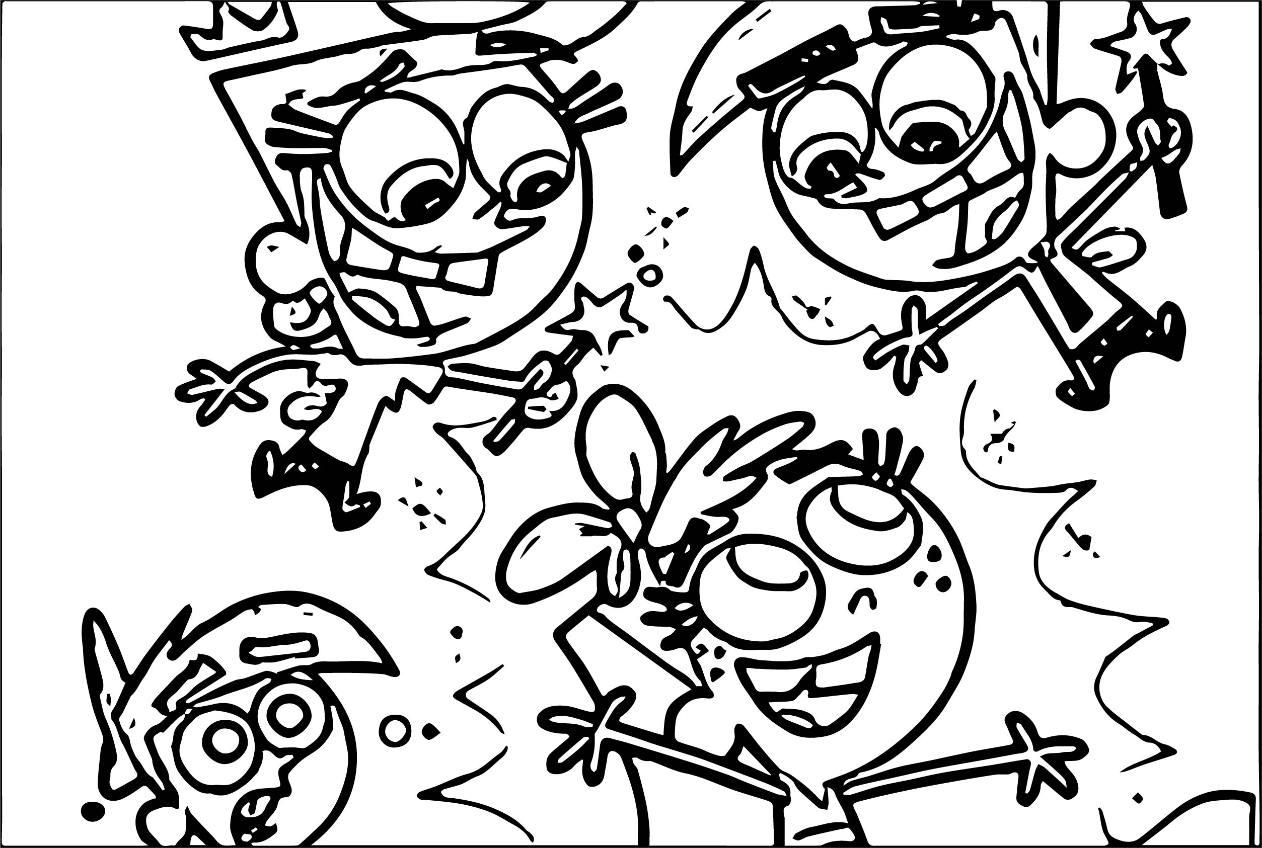 Nickelodeon Free Printable Coloring Pages
