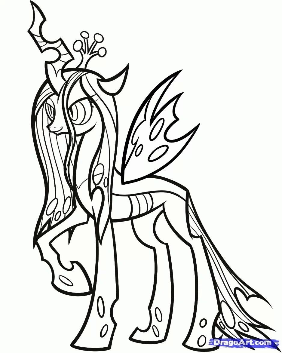 Nightmare Moon Coloring Pages At GetColorings Free Printable Colorings Pages To Print And