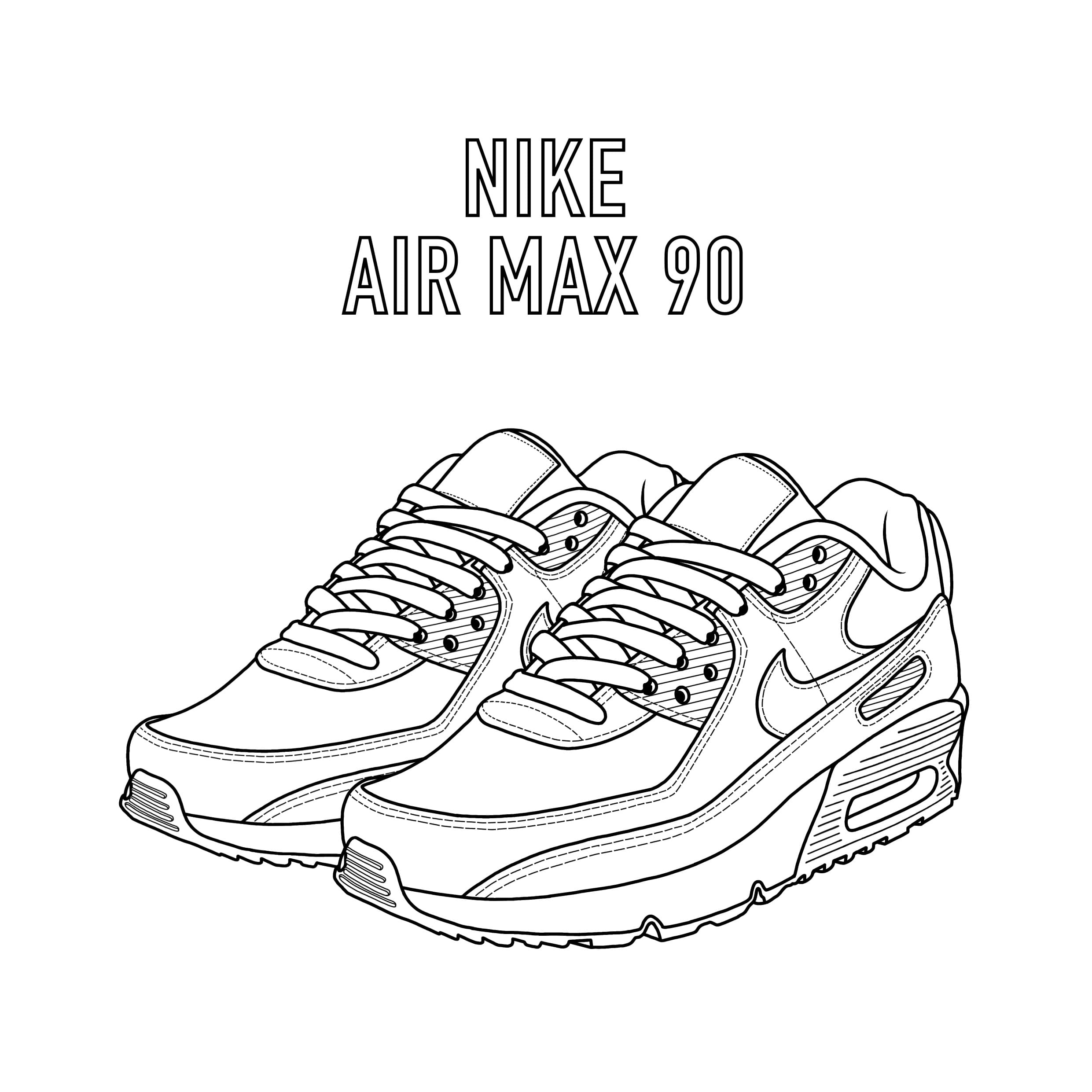 Nike Coloring Pages