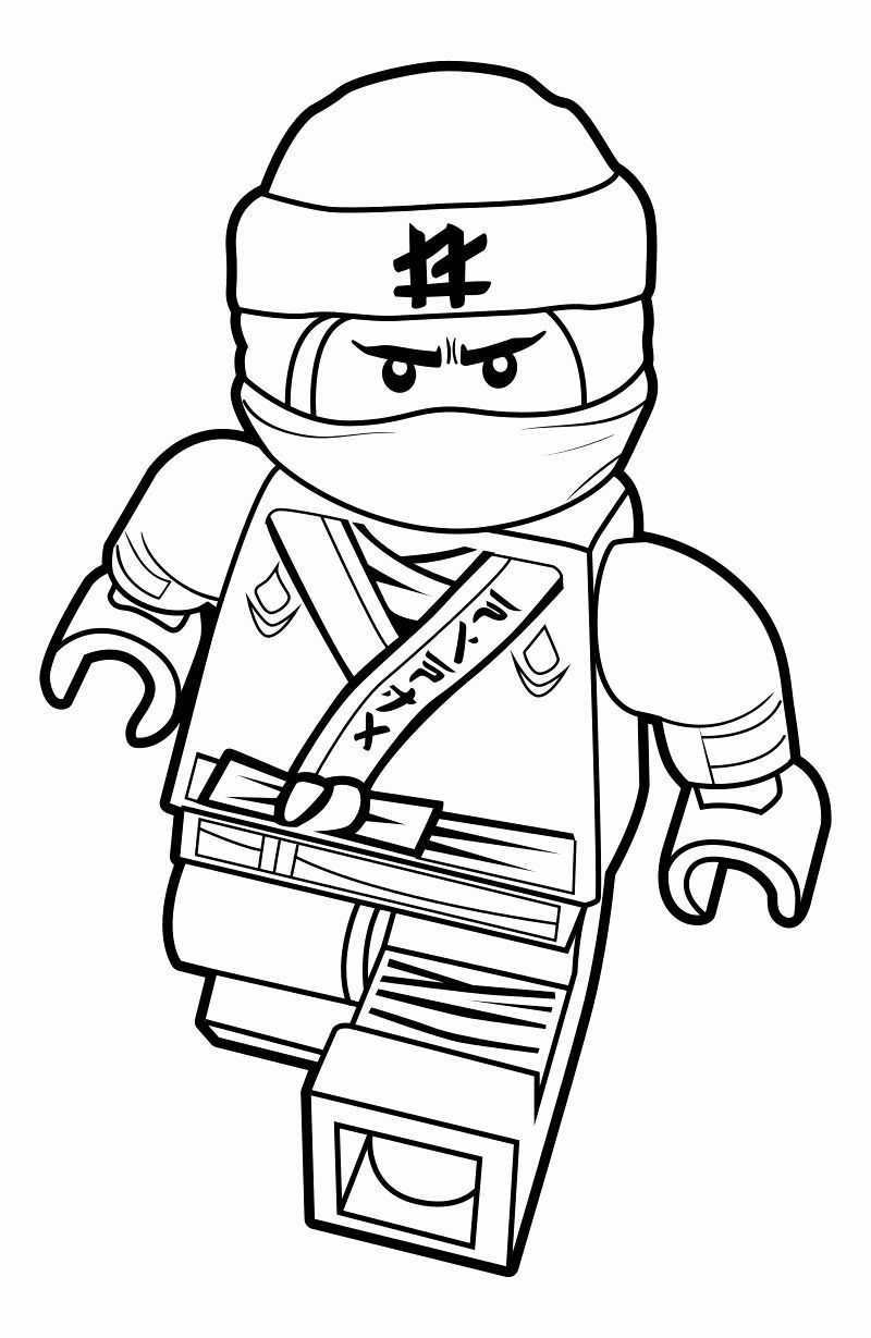 Ninjago Lloyd Coloring Pages Free Printable