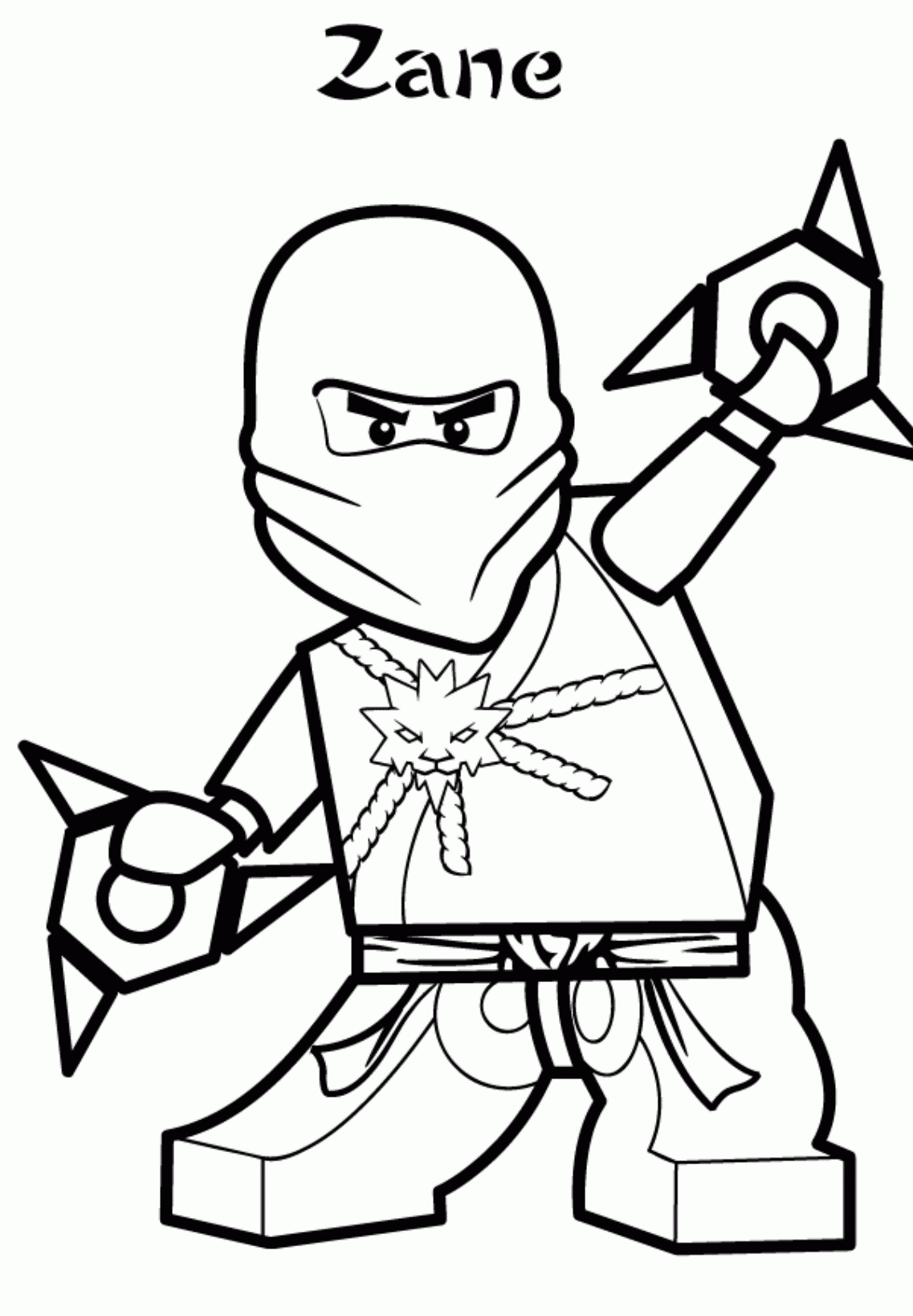 Ninjago Nya Coloring Page Coloring Home