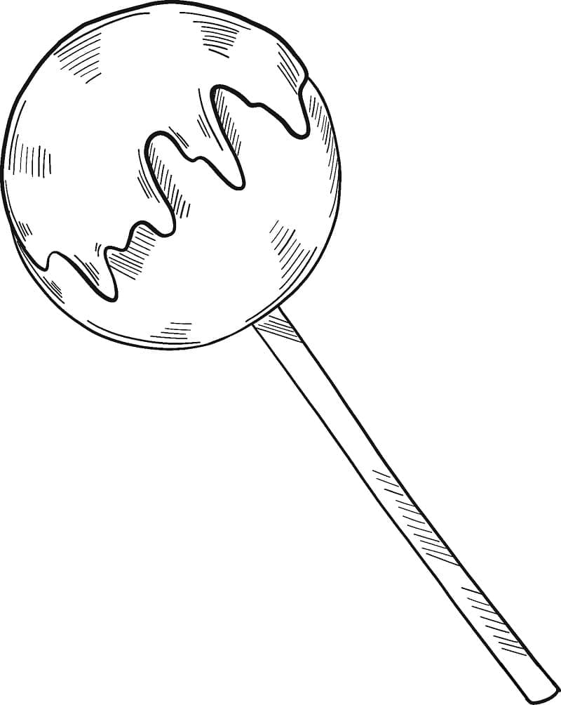 Normal Lollipop Coloring Page Free Printable Coloring Pages For Kids