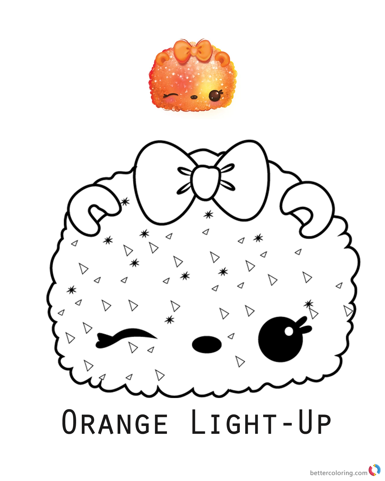 Num Noms Coloring Pages Orange Light Up Free Printable Coloring Pages